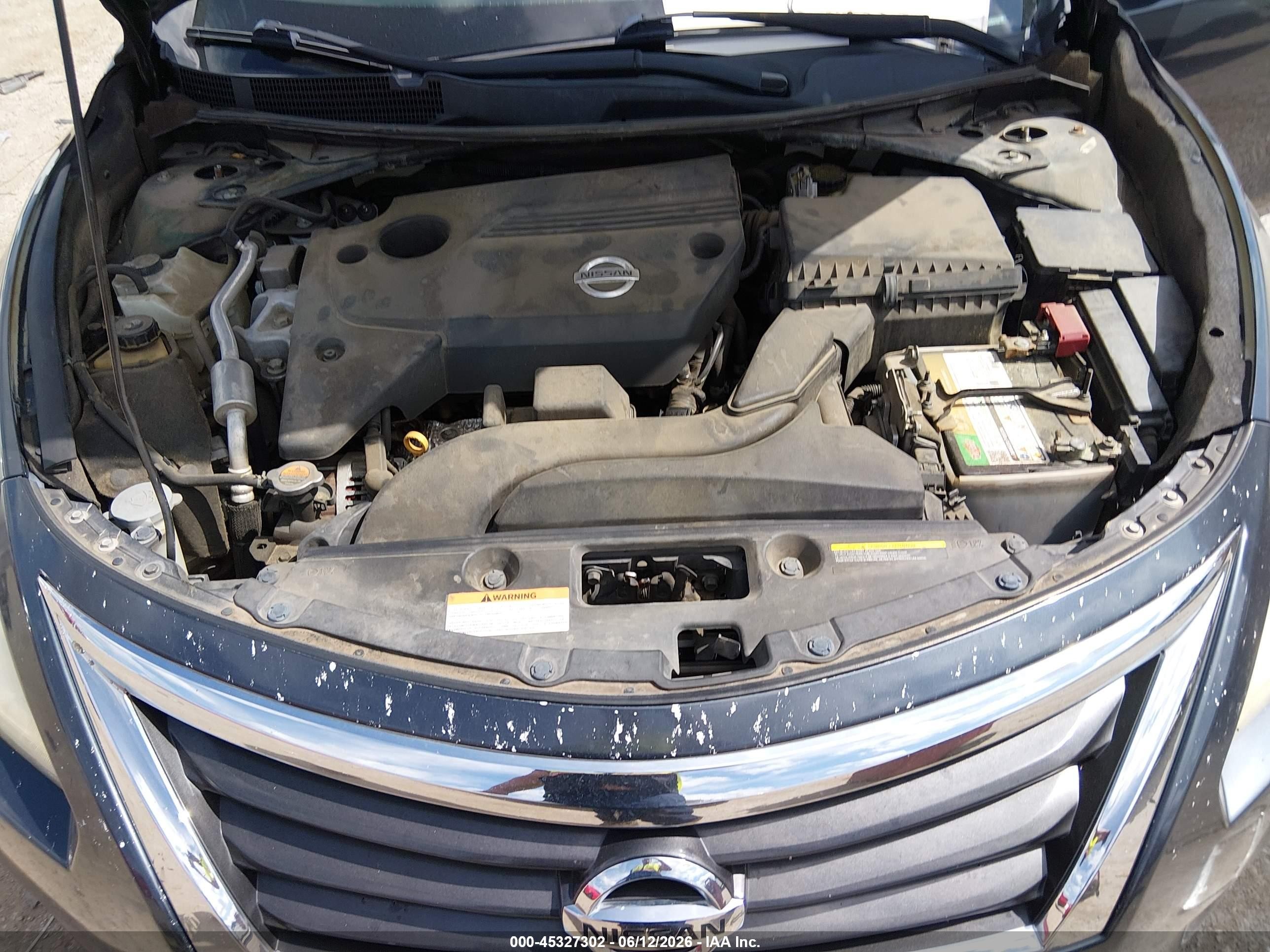 2014 Nissan Altima 2.5 S Black vin: 1N4AL3AP6EN344103