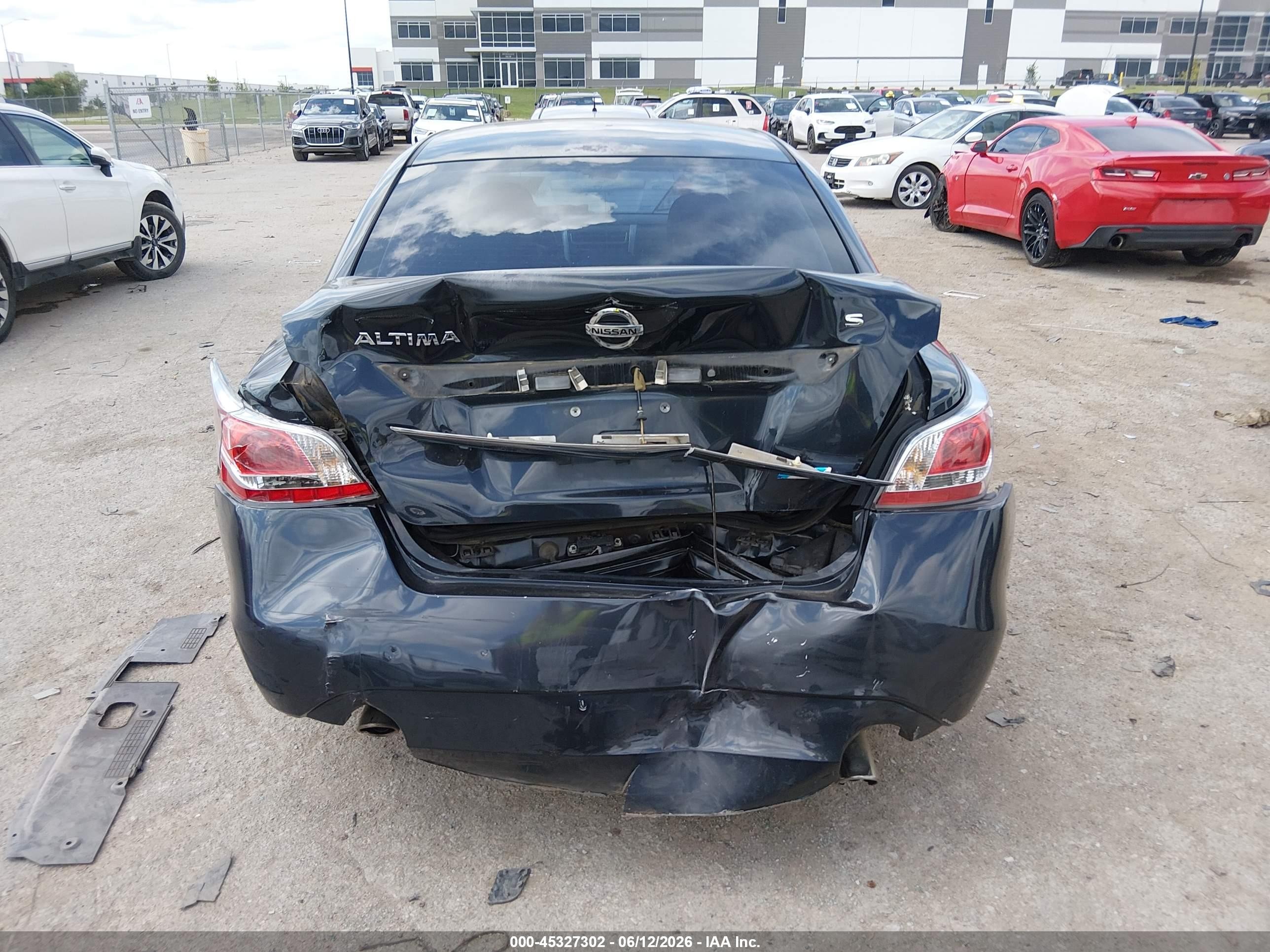 2014 Nissan Altima 2.5 S Black vin: 1N4AL3AP6EN344103