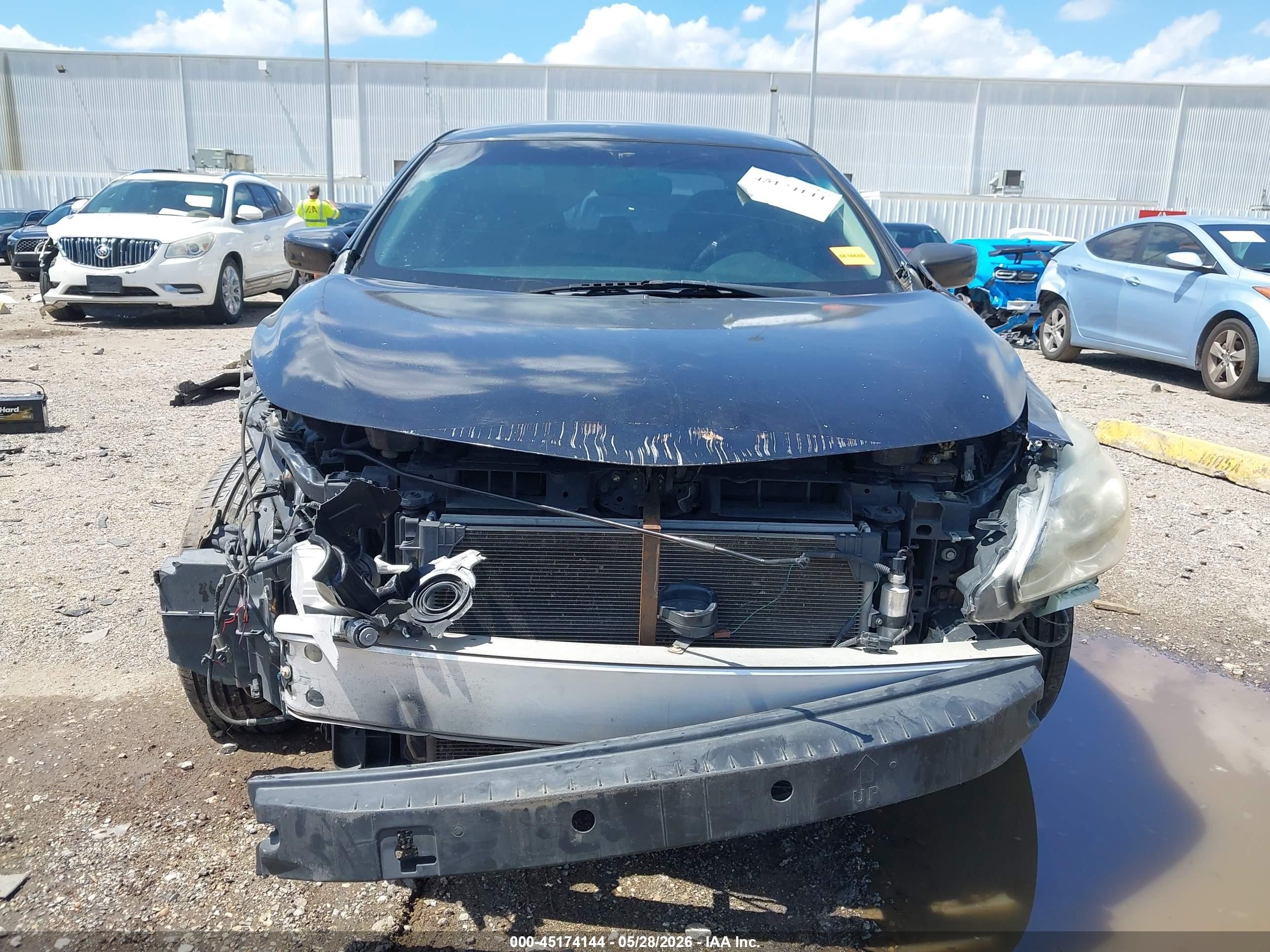 2014 Nissan Altima 2.5 S Gray vin: 1N4AL3AP6EN345395