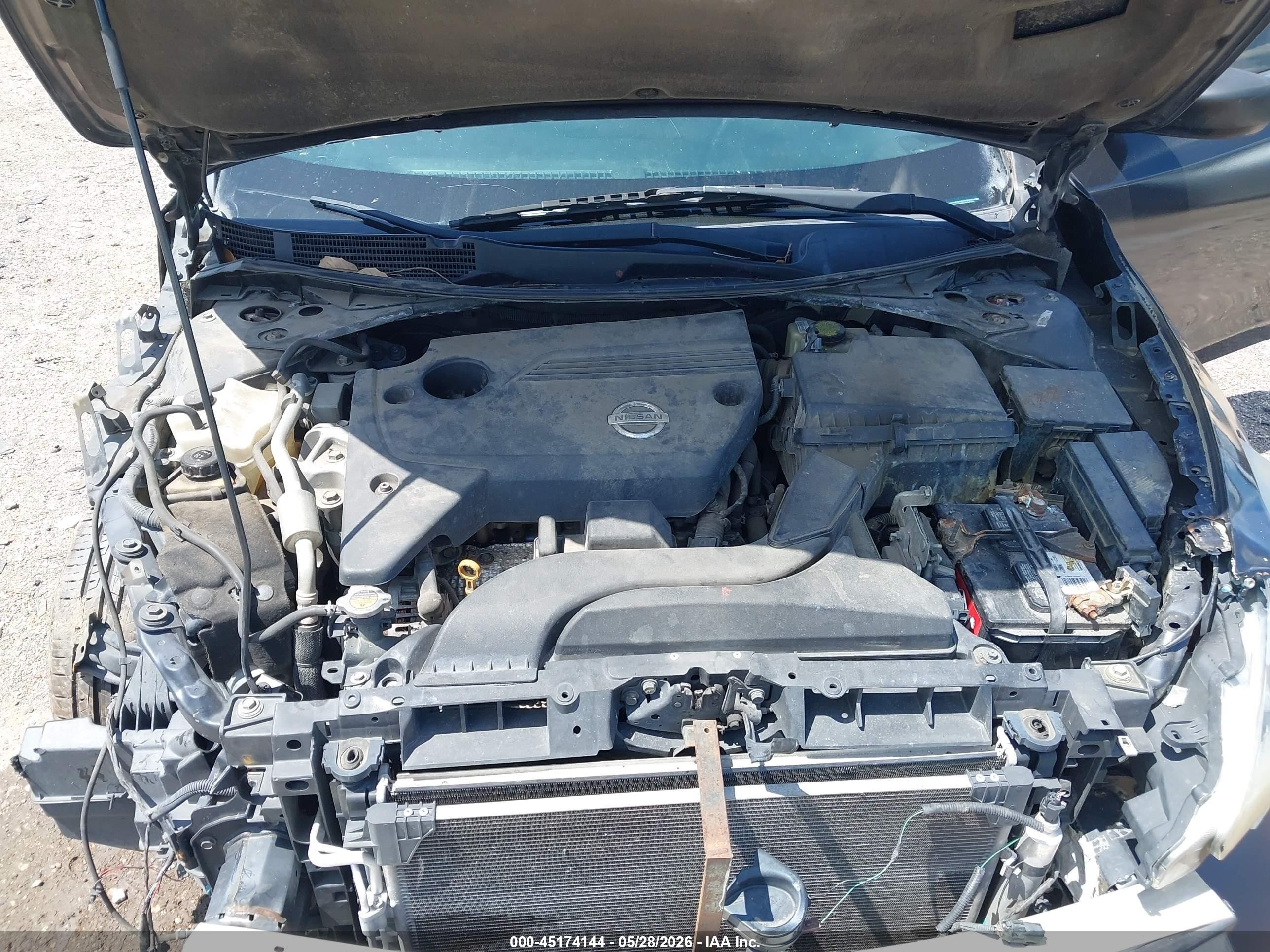 2014 Nissan Altima 2.5 S Gray vin: 1N4AL3AP6EN345395