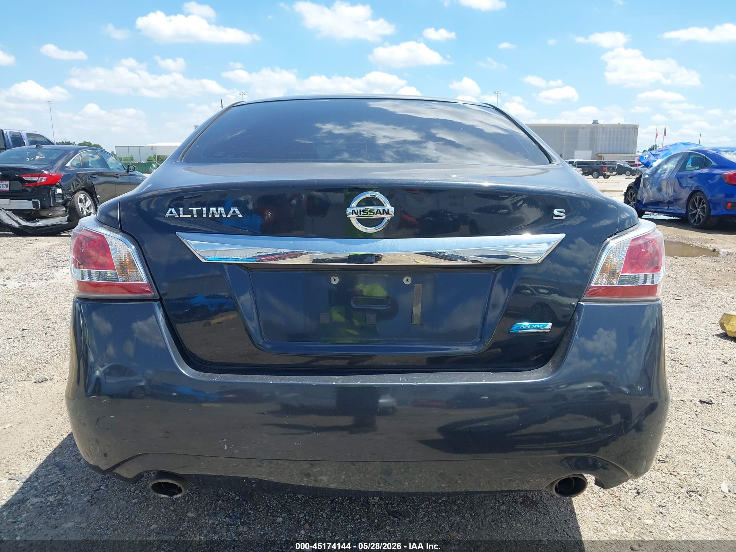 2014 Nissan Altima 2.5 S Gray vin: 1N4AL3AP6EN345395