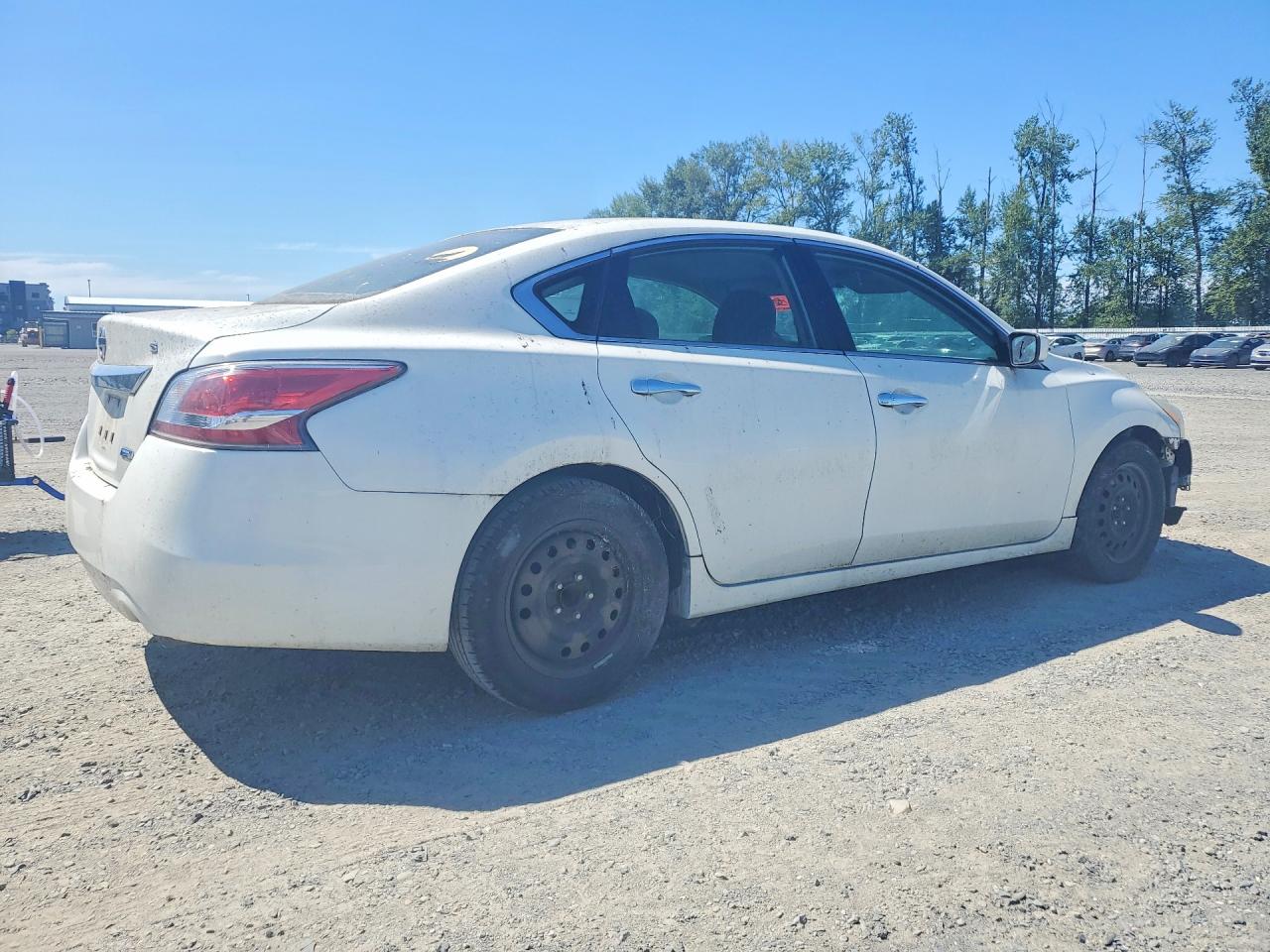 2014 Nissan Altima 2.5 S White vin: 1N4AL3AP6EN345851