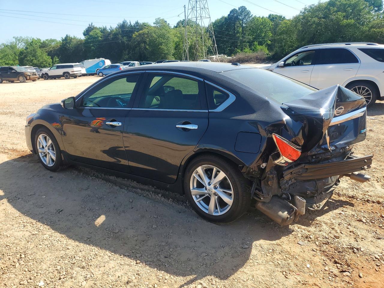 2014 Nissan Altima 2.5 Sl Black vin: 1N4AL3AP6EN348393