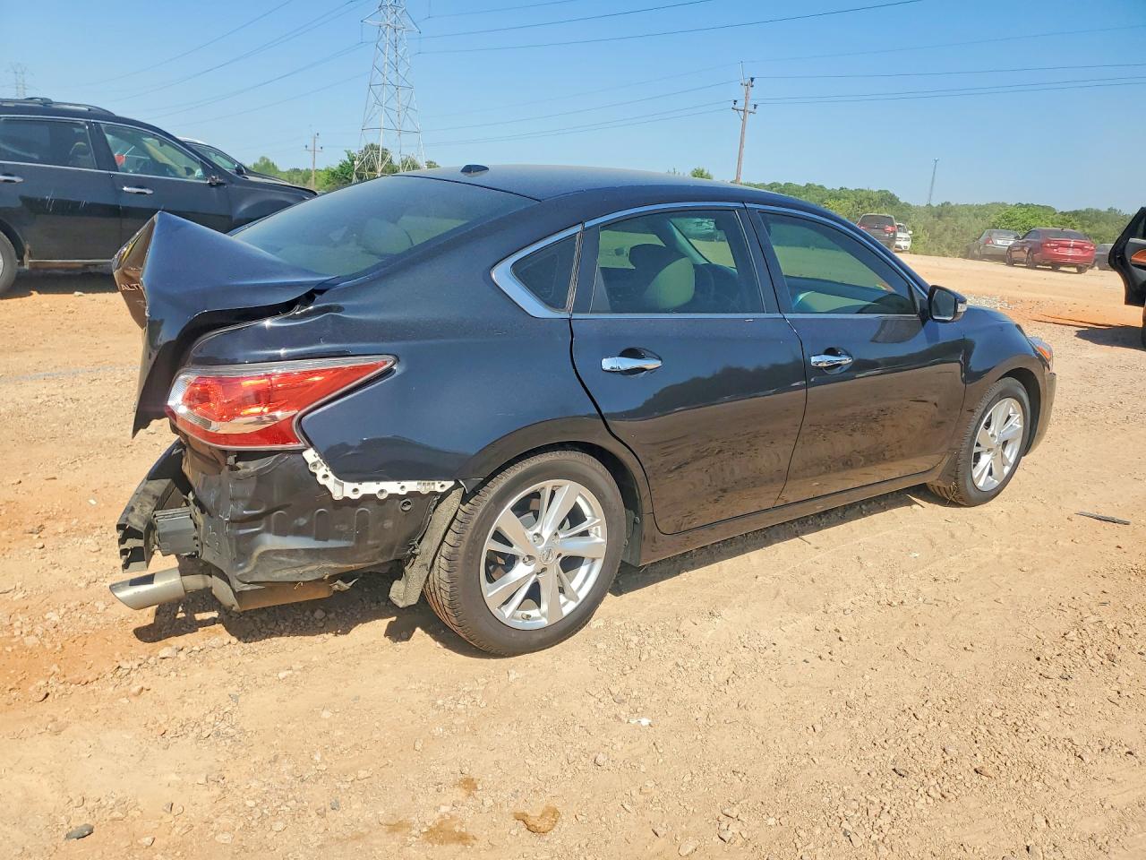 2014 Nissan Altima 2.5 Sl Black vin: 1N4AL3AP6EN348393