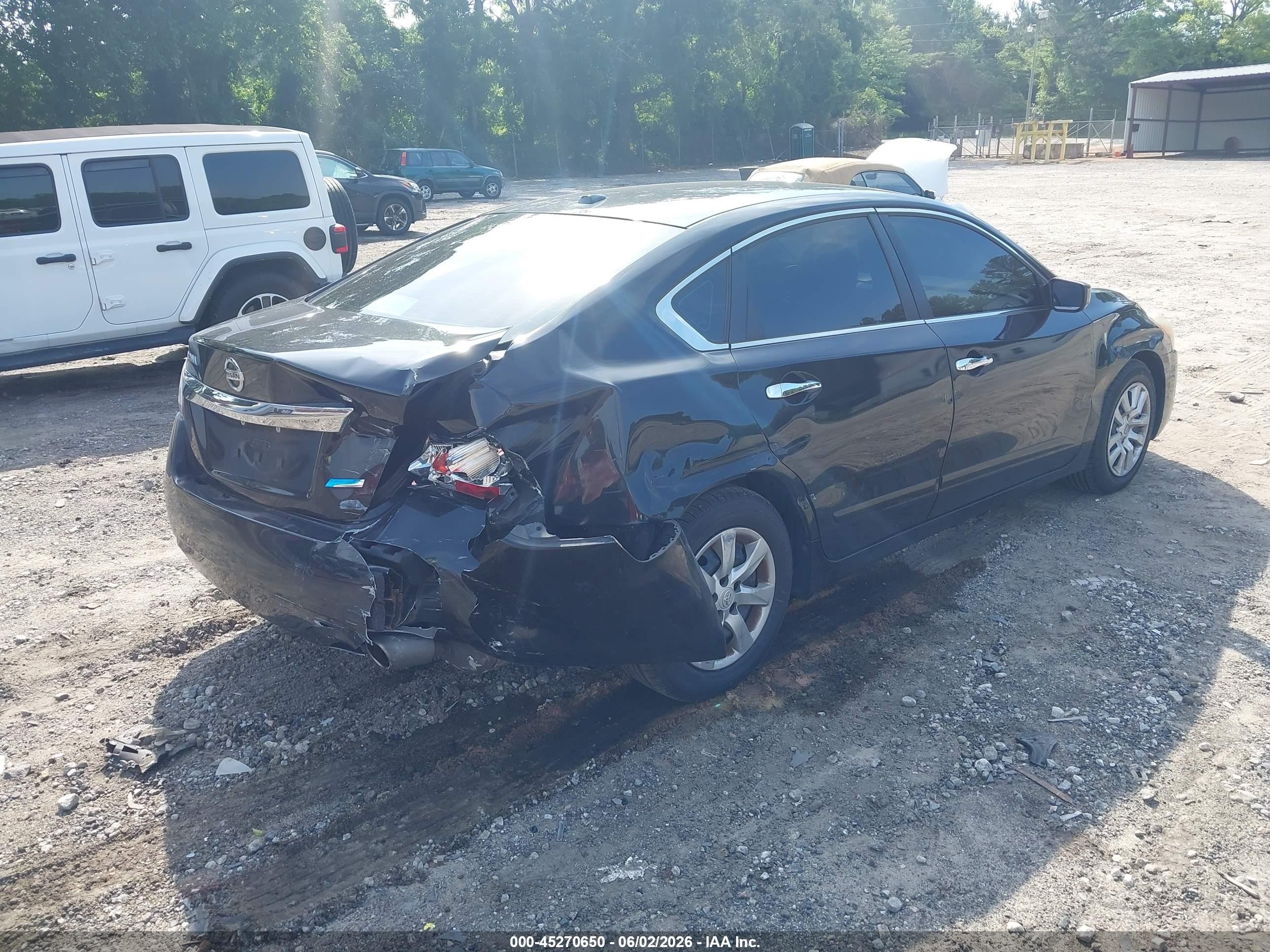 2014 Nissan Altima 2.5 S Черный vin: 1N4AL3AP6EN348894