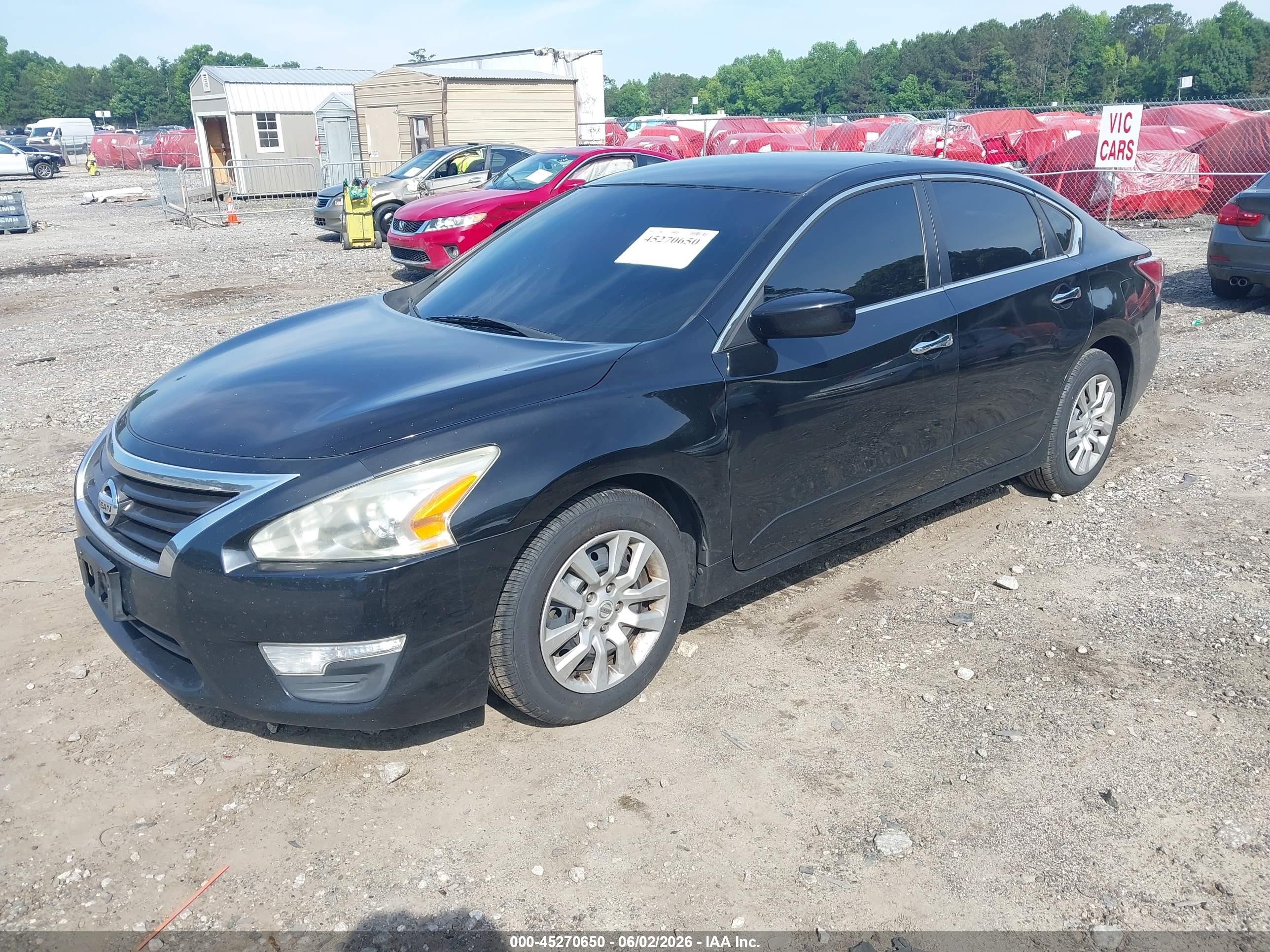 2014 Nissan Altima 2.5 S Черный vin: 1N4AL3AP6EN348894