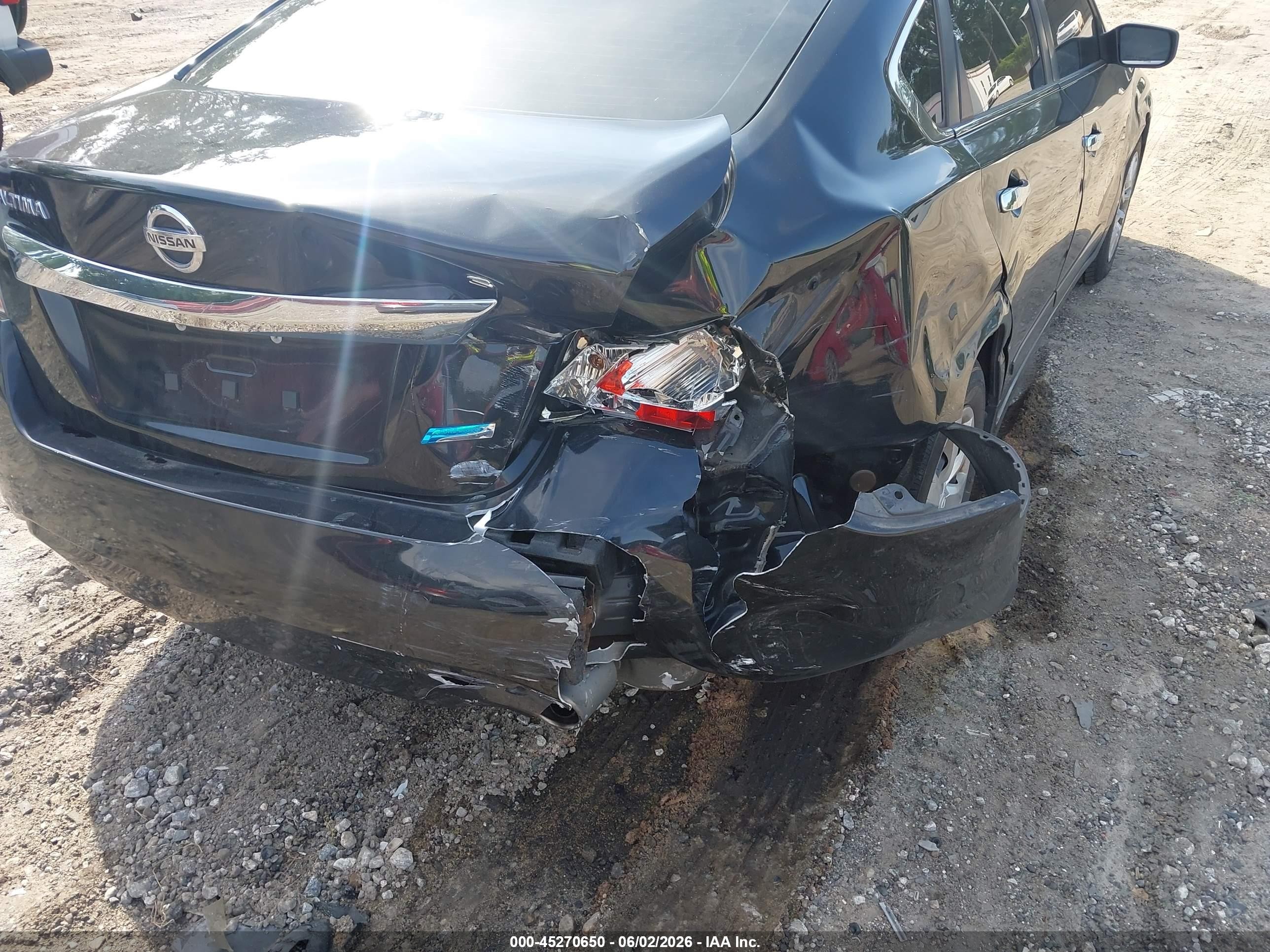 2014 Nissan Altima 2.5 S Черный vin: 1N4AL3AP6EN348894