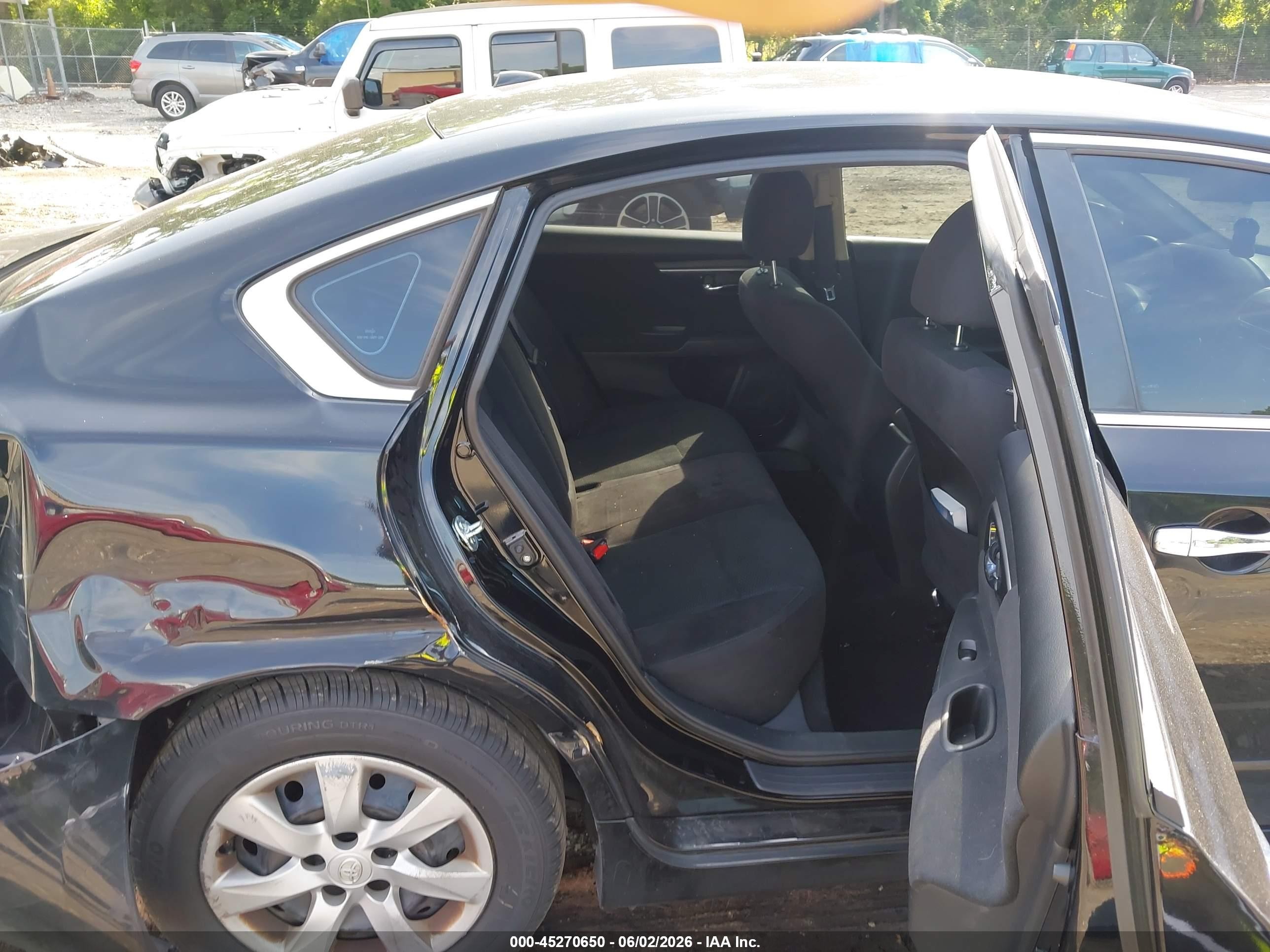 2014 Nissan Altima 2.5 S Черный vin: 1N4AL3AP6EN348894