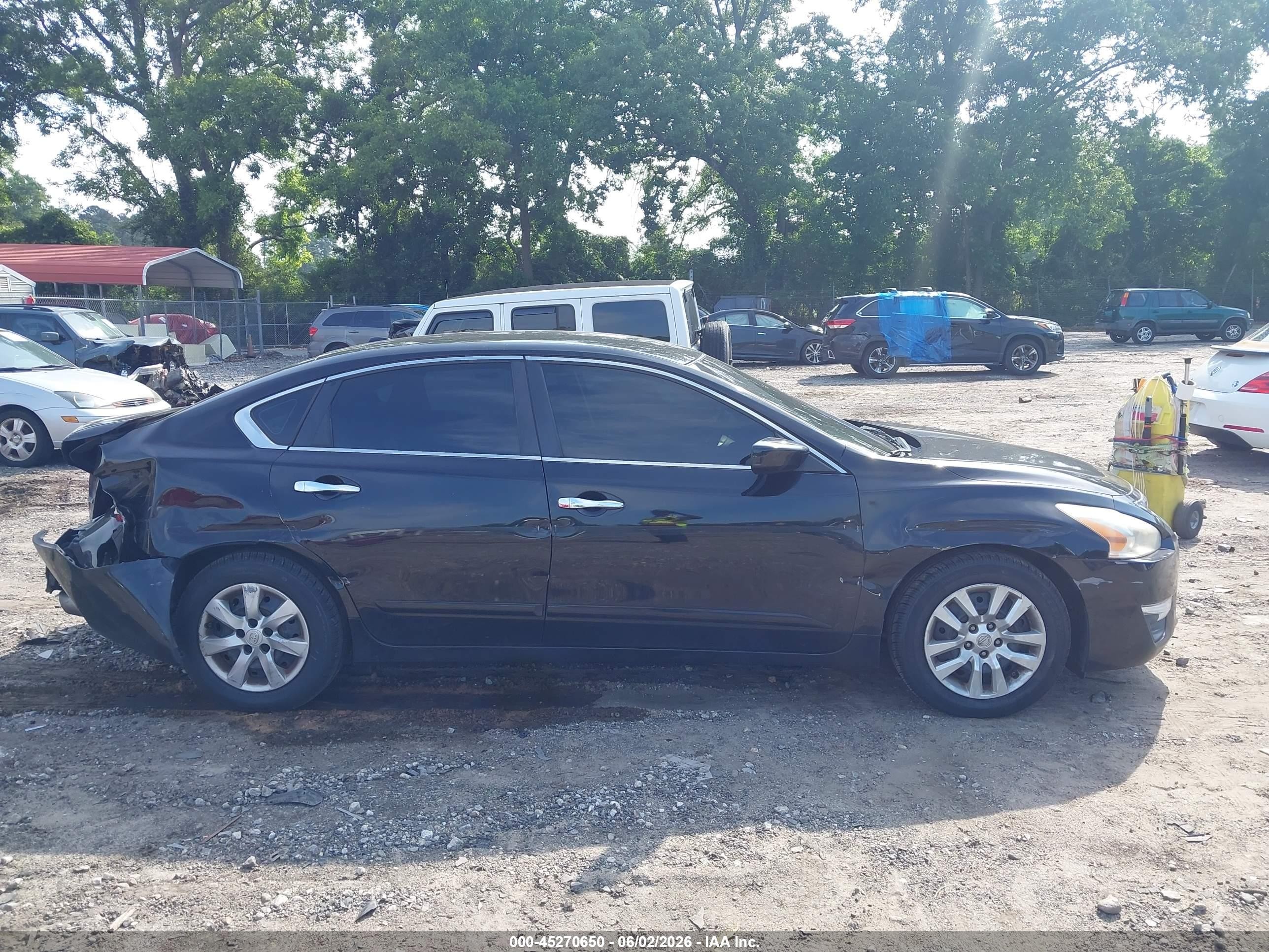 2014 Nissan Altima 2.5 S Черный vin: 1N4AL3AP6EN348894