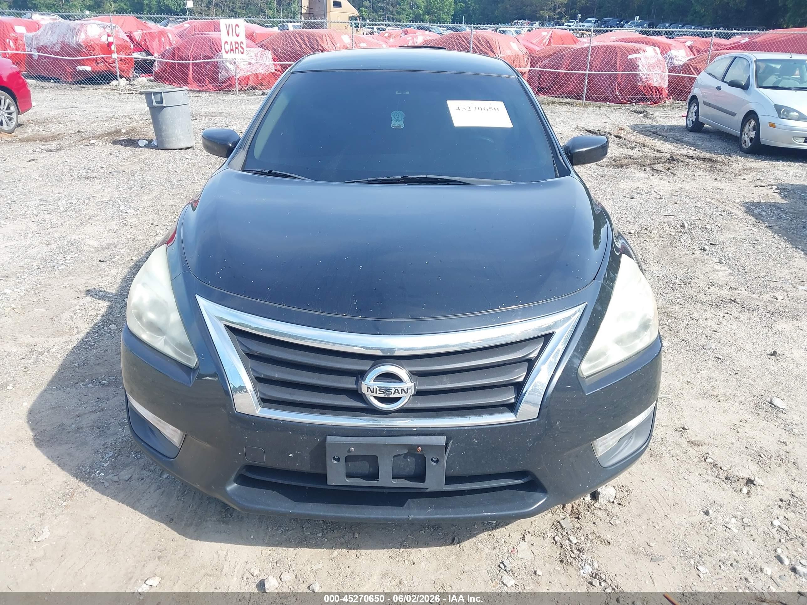 2014 Nissan Altima 2.5 S Черный vin: 1N4AL3AP6EN348894