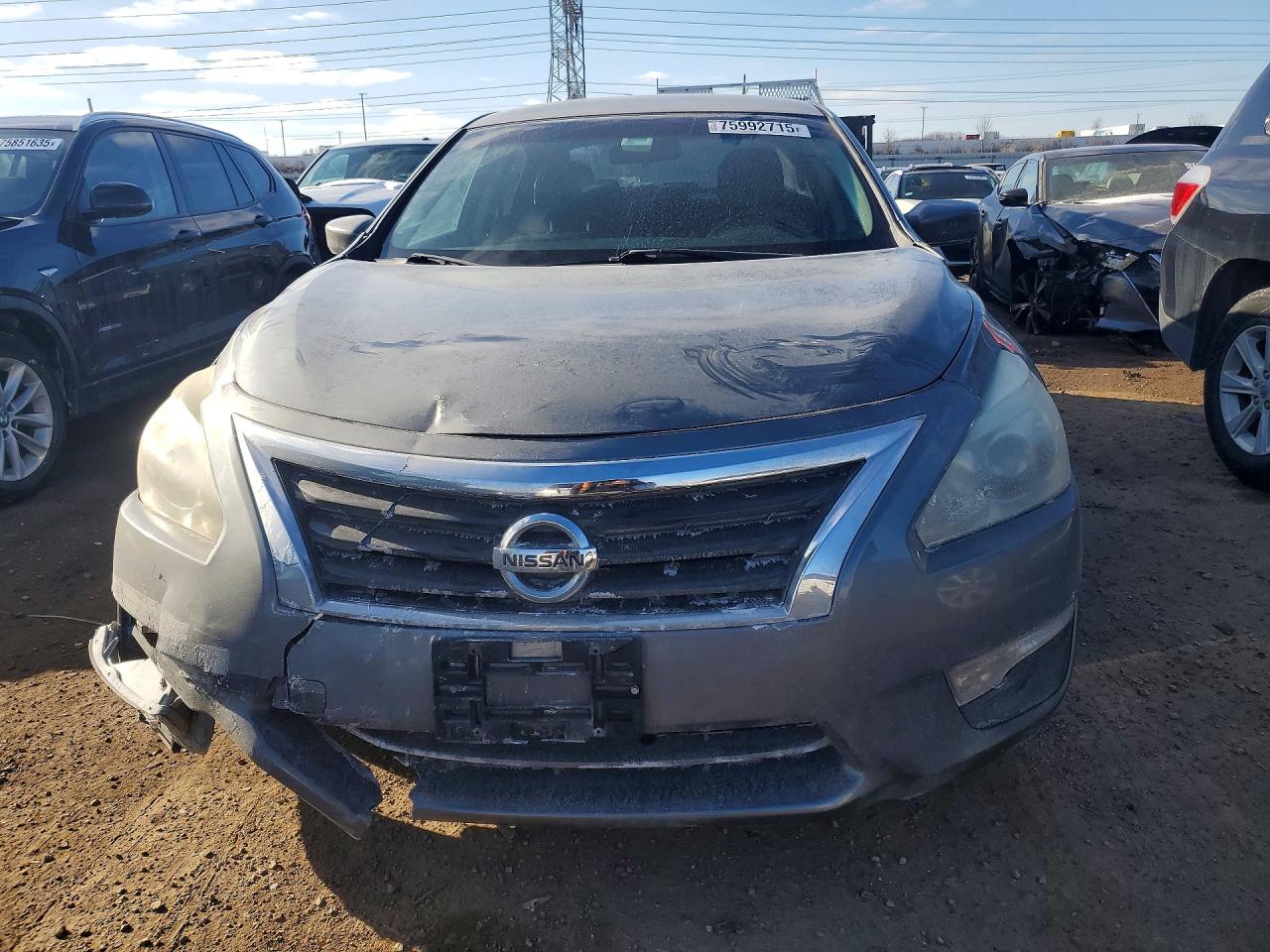 2014 Nissan Altima 2.5 S Gray vin: 1N4AL3AP6EN356090