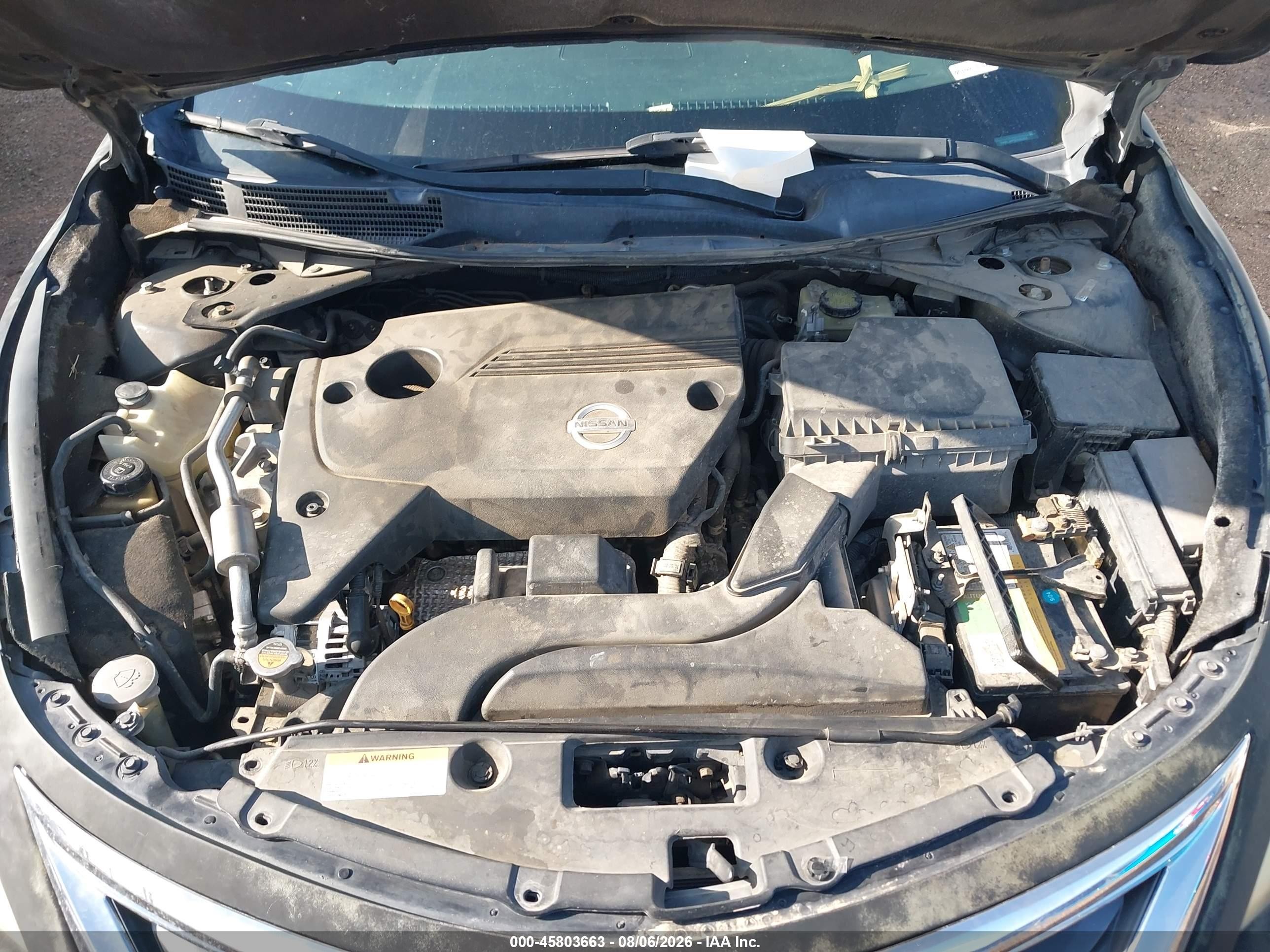 2014 Nissan Altima 2.5 S Black vin: 1N4AL3AP6EN362858