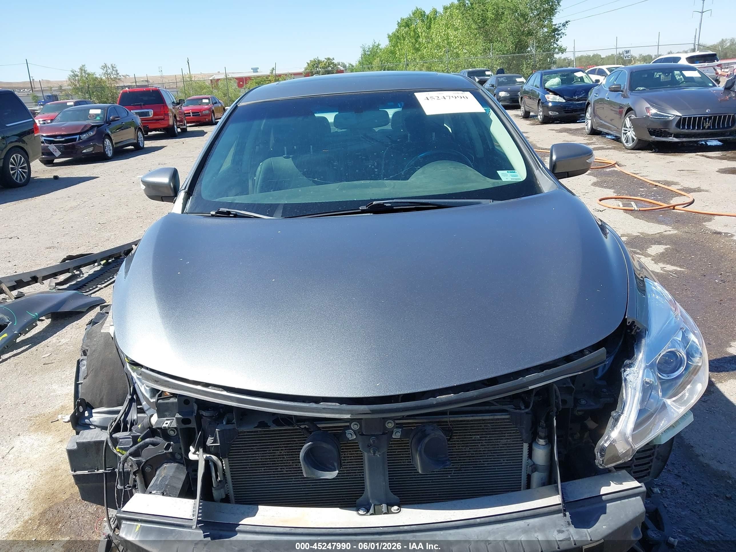 2014 Nissan Altima 2.5 Sl Gray vin: 1N4AL3AP6EN367266