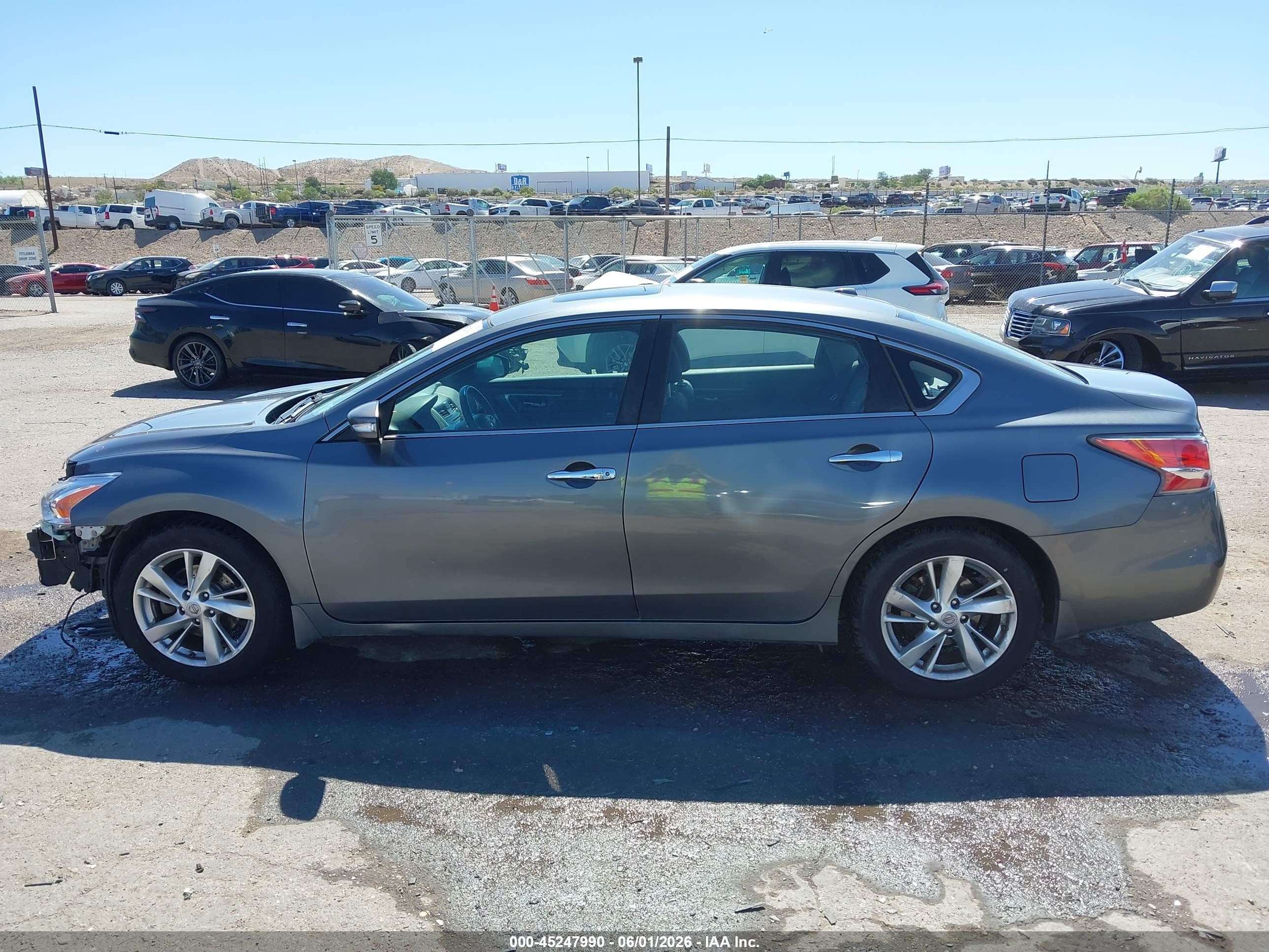 2014 Nissan Altima 2.5 Sl Gray vin: 1N4AL3AP6EN367266