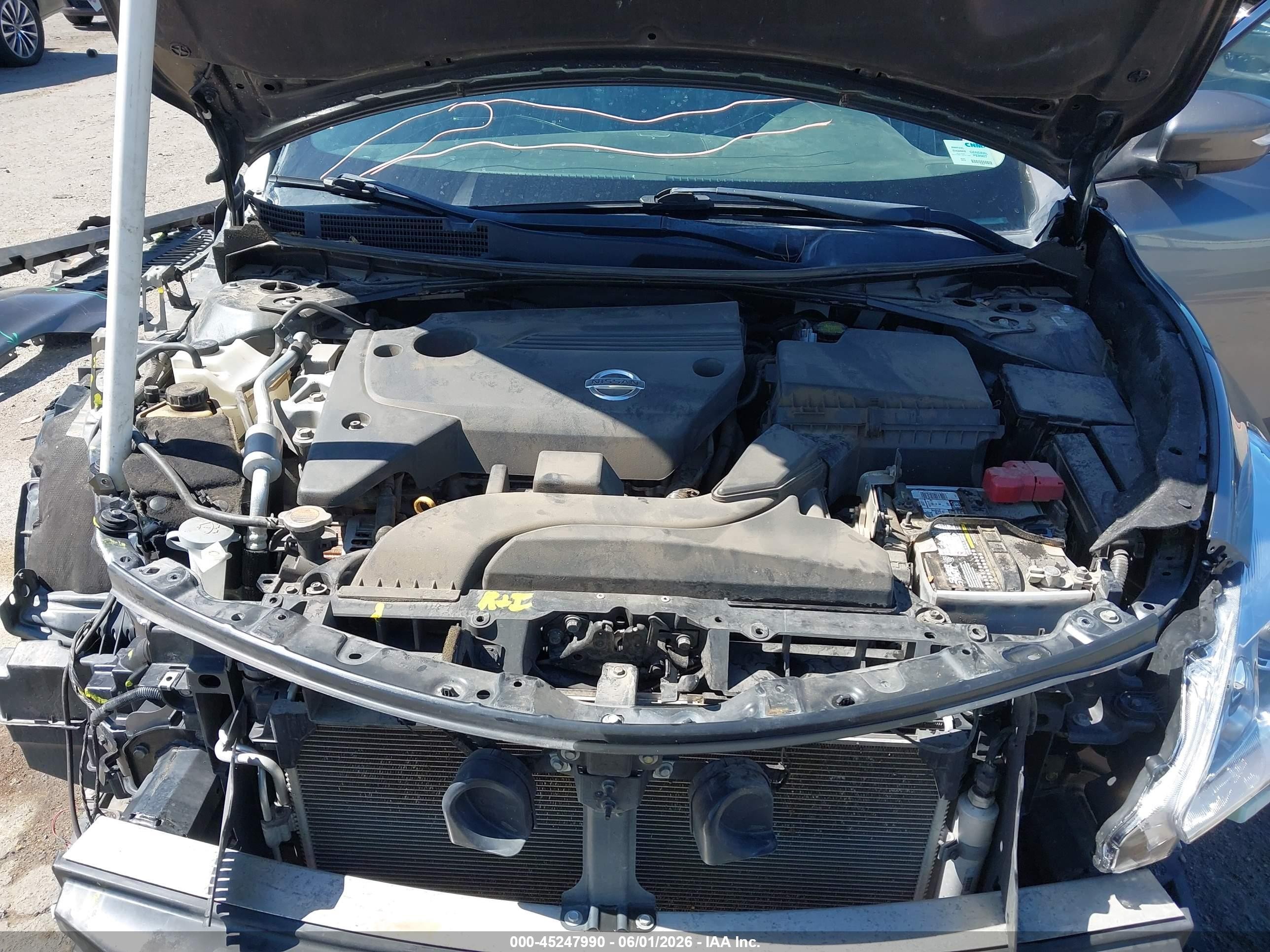 2014 Nissan Altima 2.5 Sl Gray vin: 1N4AL3AP6EN367266