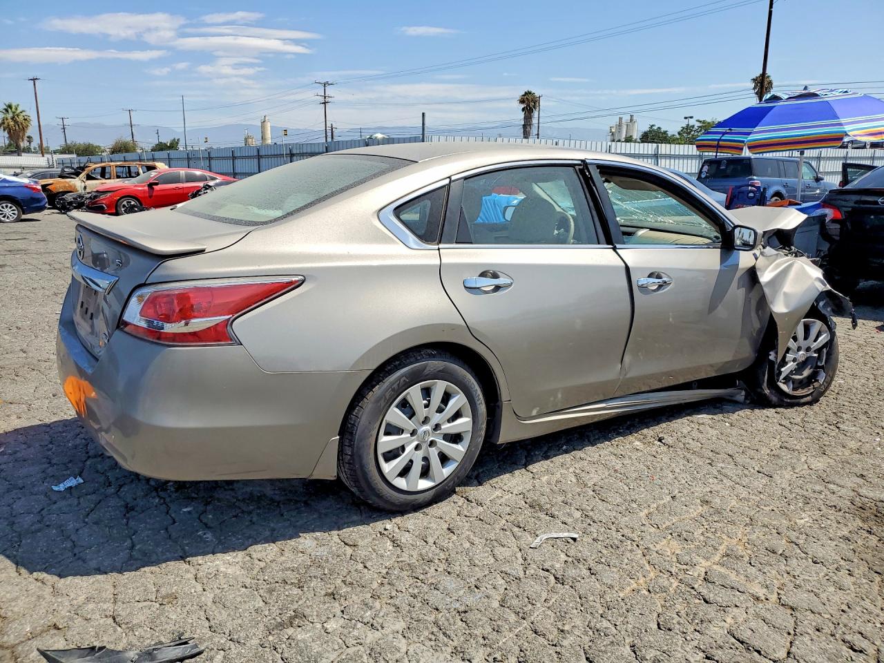 2014 Nissan Altima 2.5 S Gray vin: 1N4AL3AP6EN378378