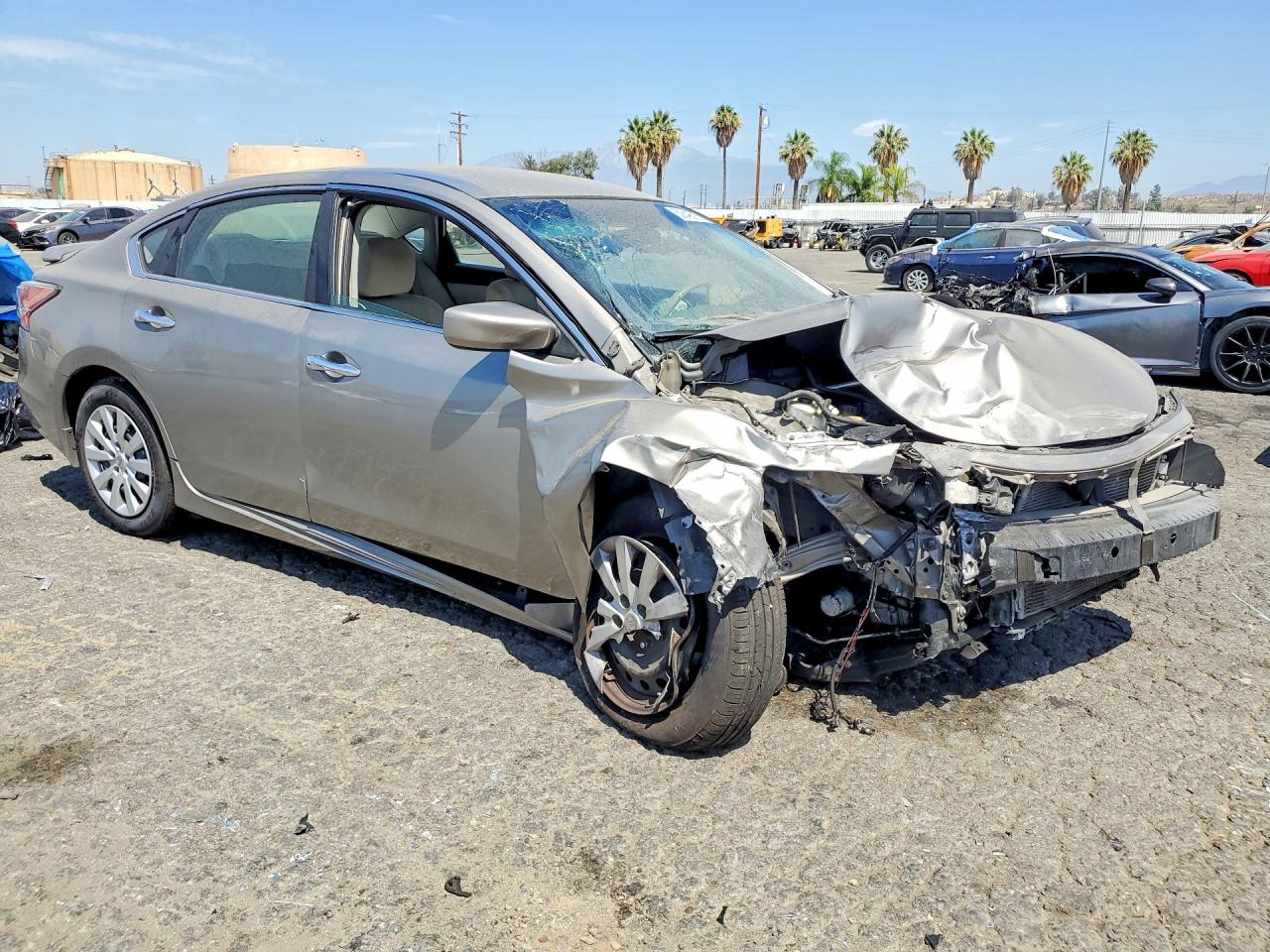 2014 Nissan Altima 2.5 S Gray vin: 1N4AL3AP6EN378378