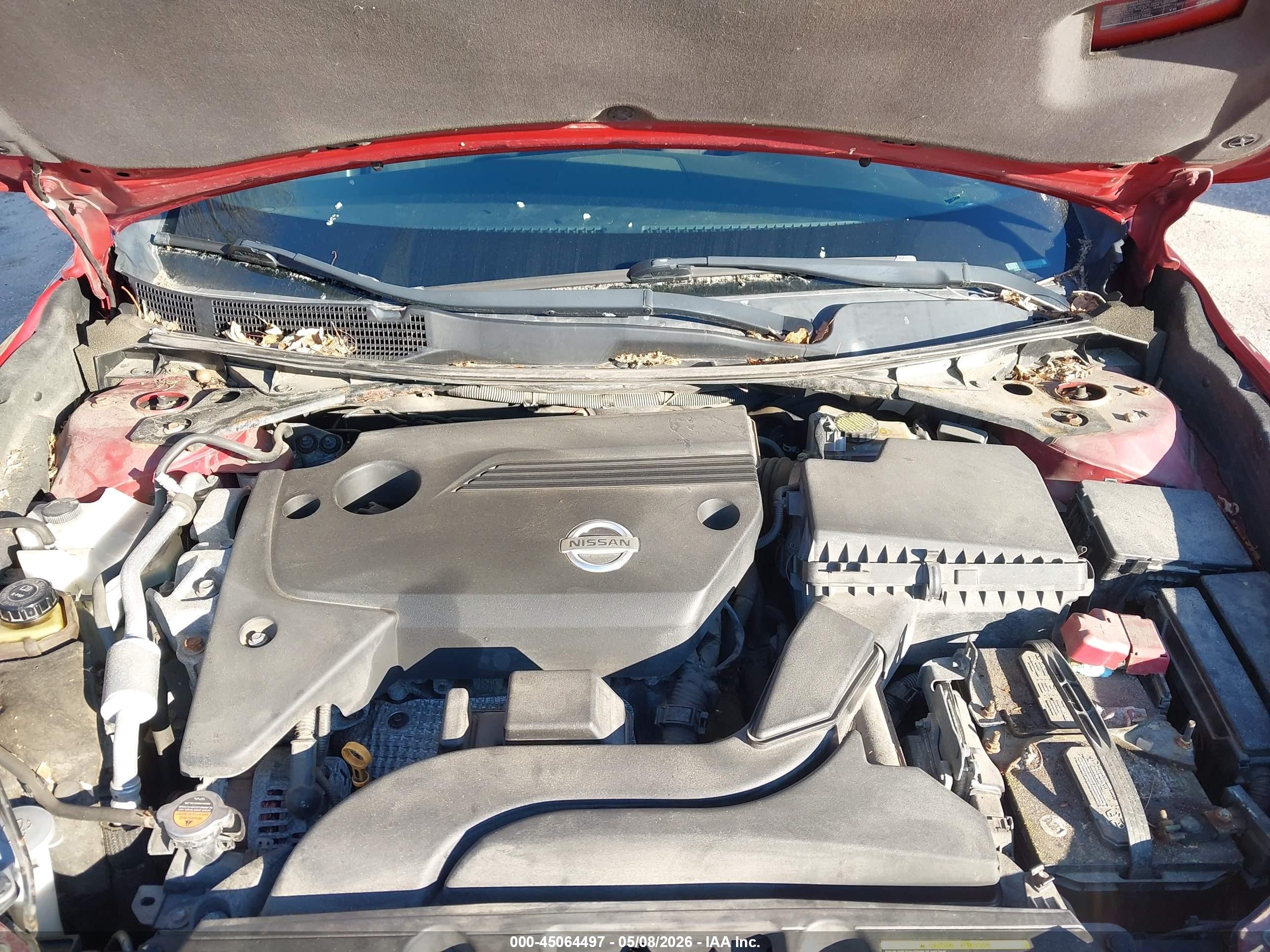 2014 Nissan Altima 2.5 S Темно-бордовый vin: 1N4AL3AP6EN379210