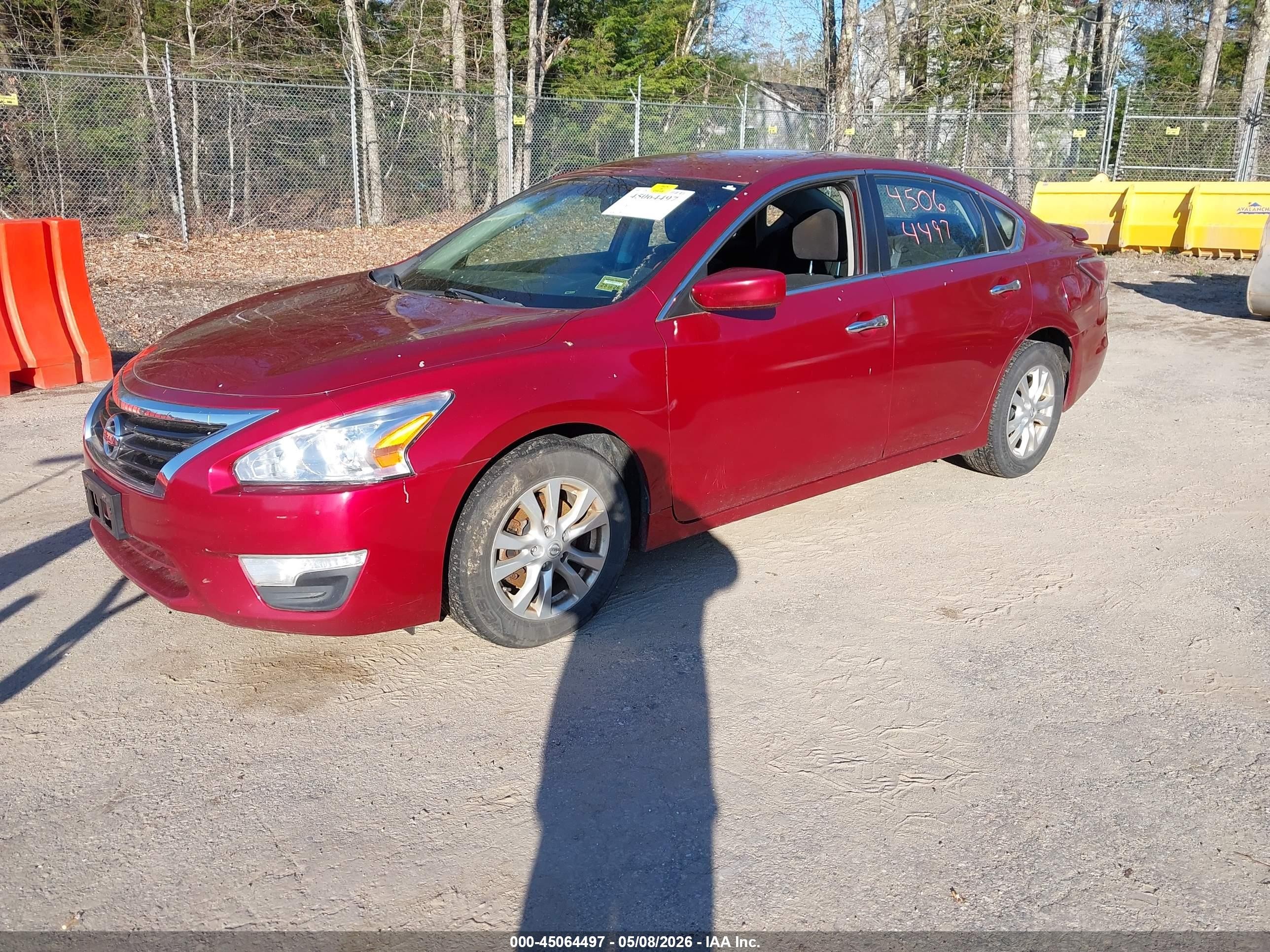 2014 Nissan Altima 2.5 S Темно-бордовый vin: 1N4AL3AP6EN379210