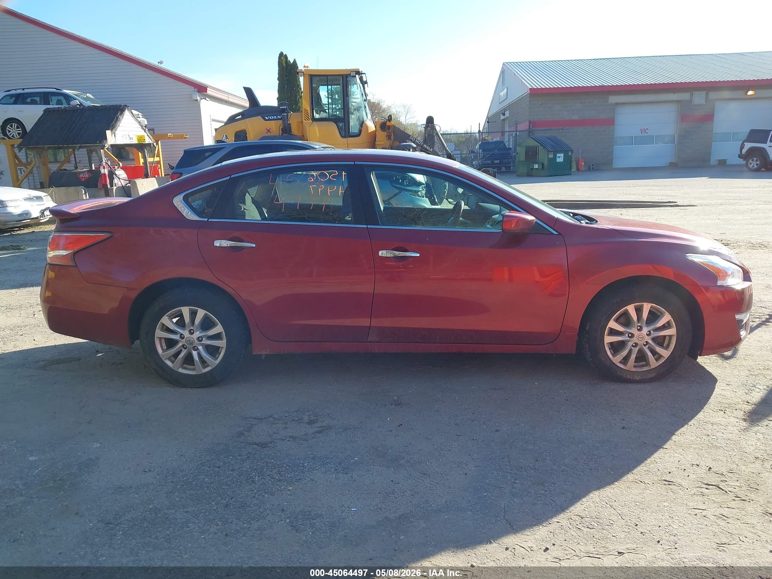 2014 Nissan Altima 2.5 S Темно-бордовый vin: 1N4AL3AP6EN379210