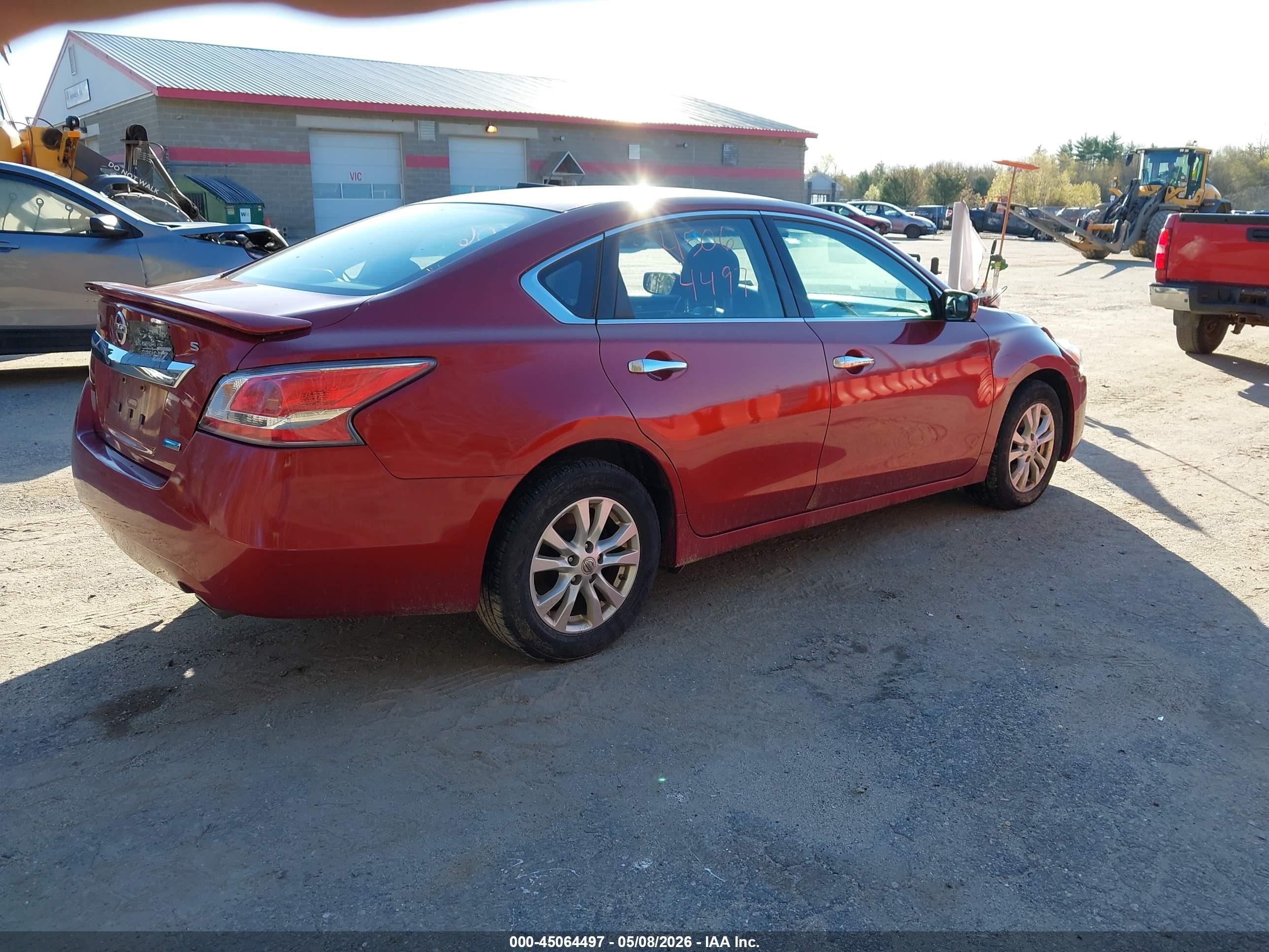 2014 Nissan Altima 2.5 S Темно-бордовый vin: 1N4AL3AP6EN379210