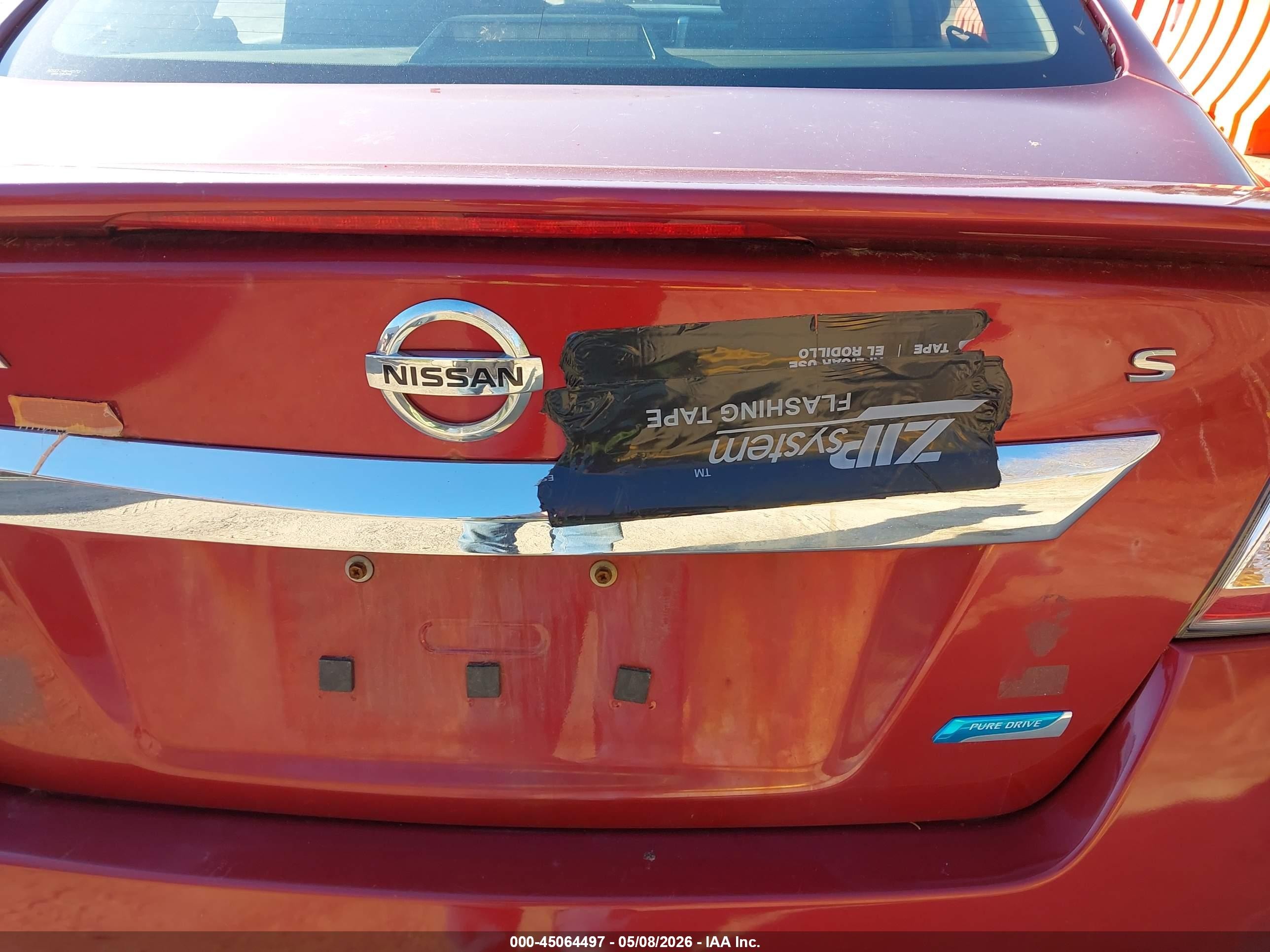 2014 Nissan Altima 2.5 S Темно-бордовый vin: 1N4AL3AP6EN379210