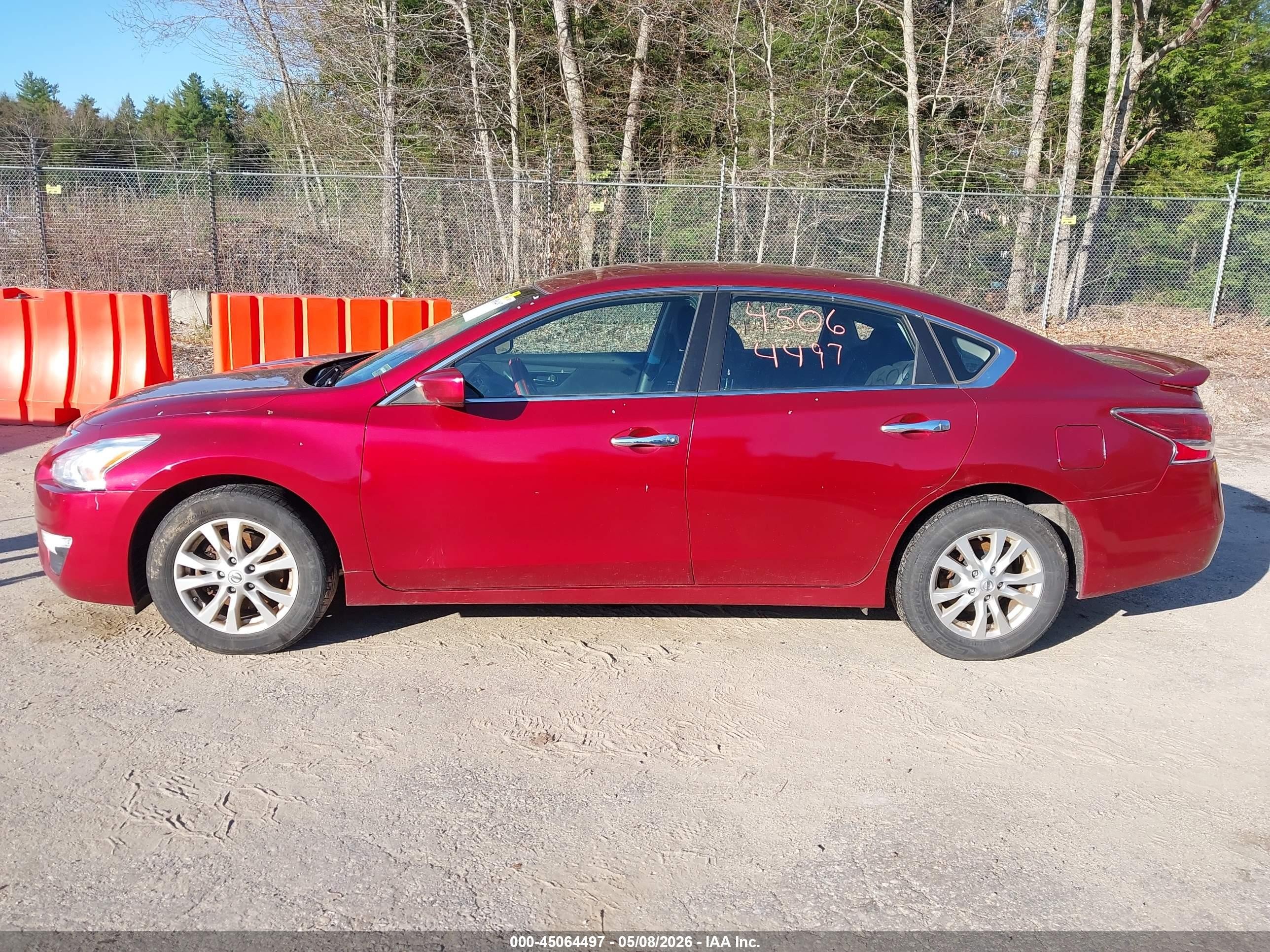 2014 Nissan Altima 2.5 S Темно-бордовый vin: 1N4AL3AP6EN379210