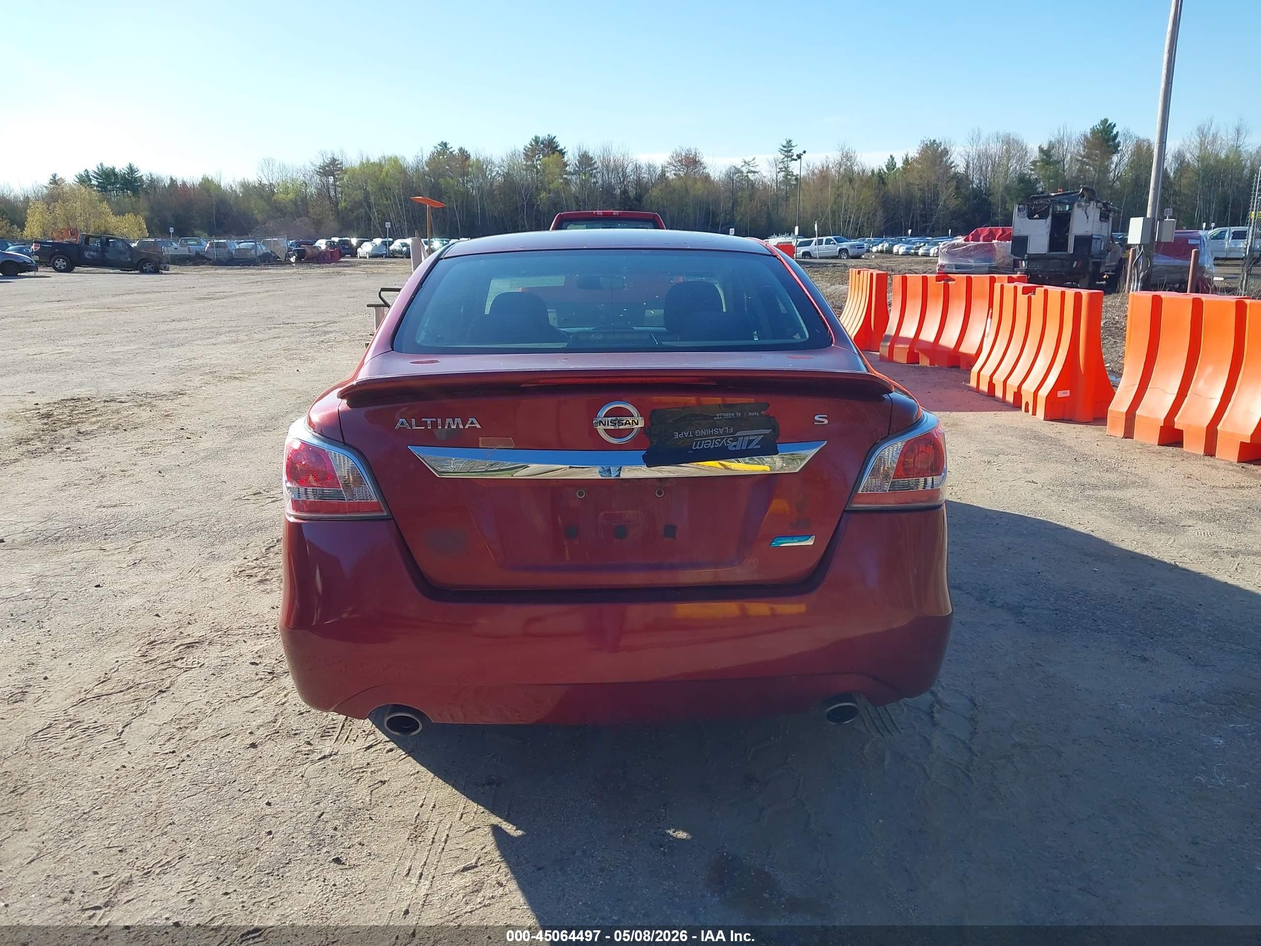 2014 Nissan Altima 2.5 S Темно-бордовый vin: 1N4AL3AP6EN379210