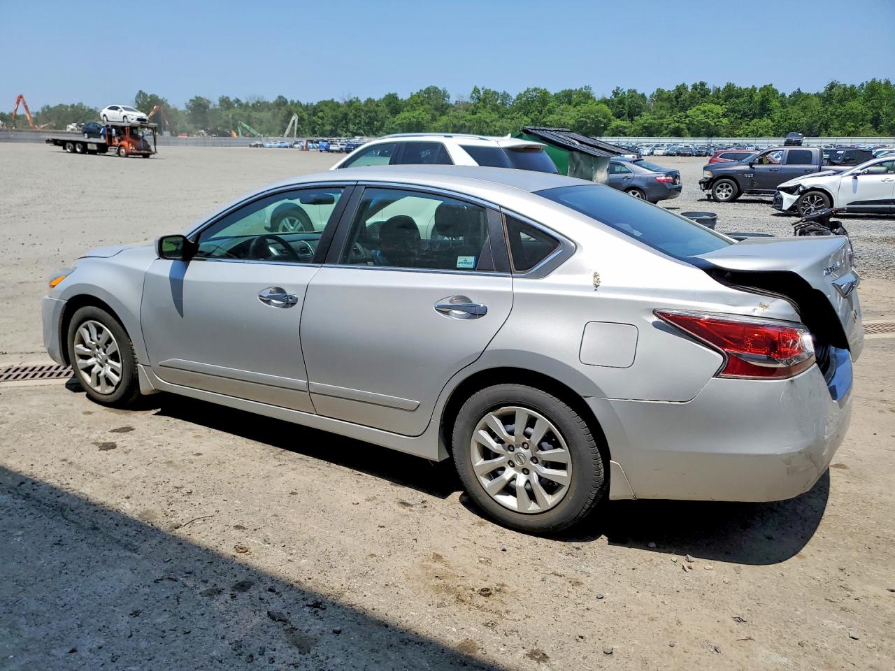 2014 Nissan Altima 2.5 S Silver vin: 1N4AL3AP6EN383225