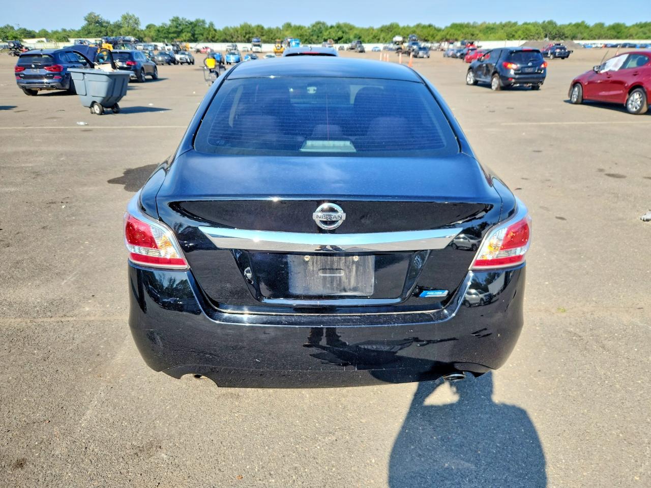 2014 Nissan Altima 2.5 S Black vin: 1N4AL3AP6EN385833