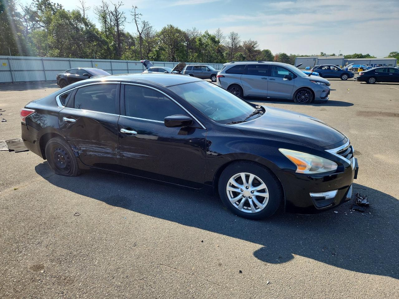 2014 Nissan Altima 2.5 S Black vin: 1N4AL3AP6EN385833