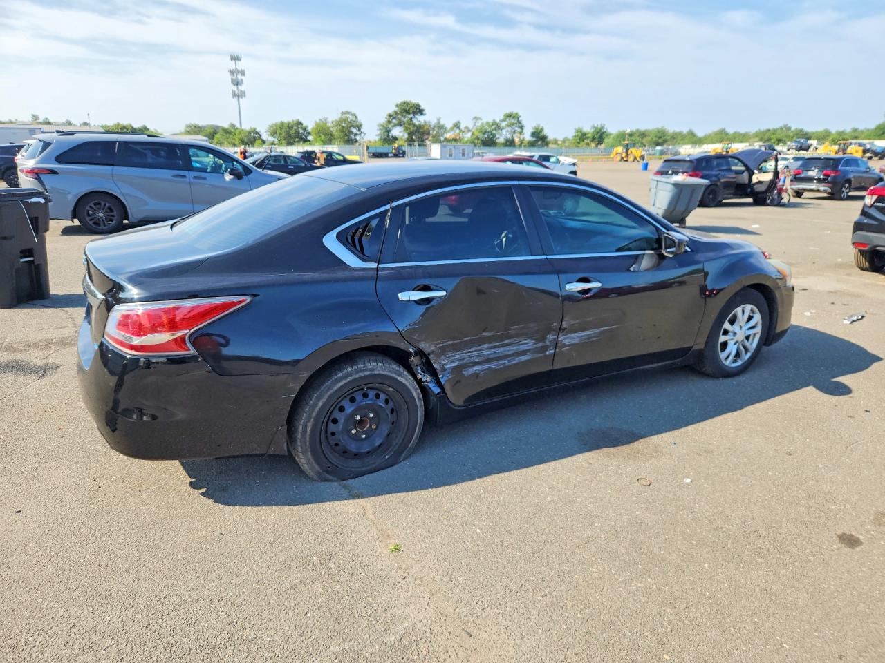 2014 Nissan Altima 2.5 S Black vin: 1N4AL3AP6EN385833