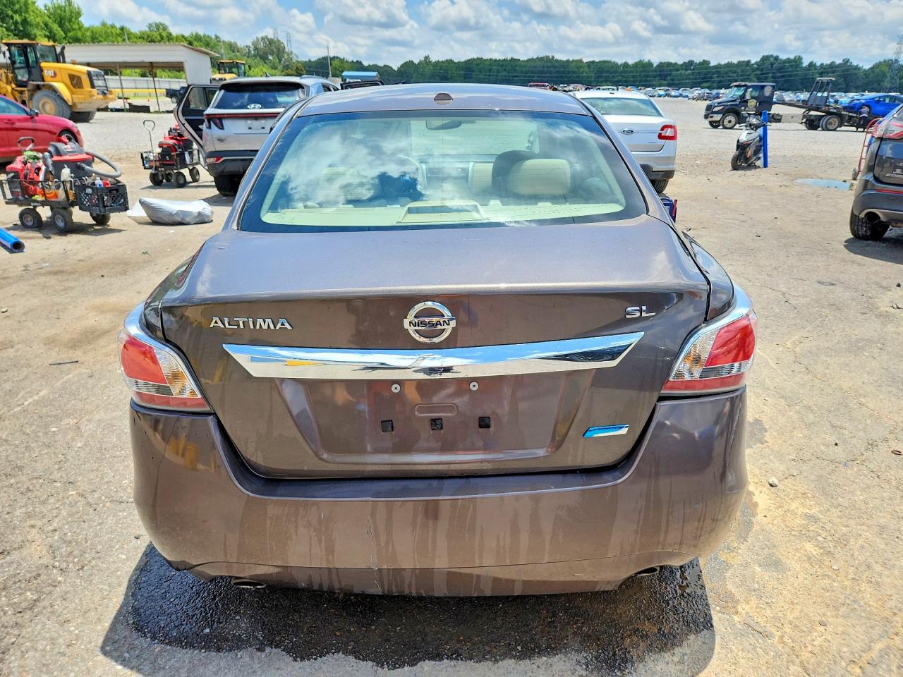 2014 Nissan Altima 2.5 Sl Желто-коричневый vin: 1N4AL3AP6EN386576