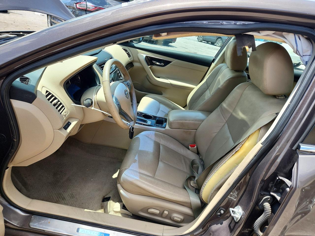 2014 Nissan Altima 2.5 Sl Желто-коричневый vin: 1N4AL3AP6EN386576