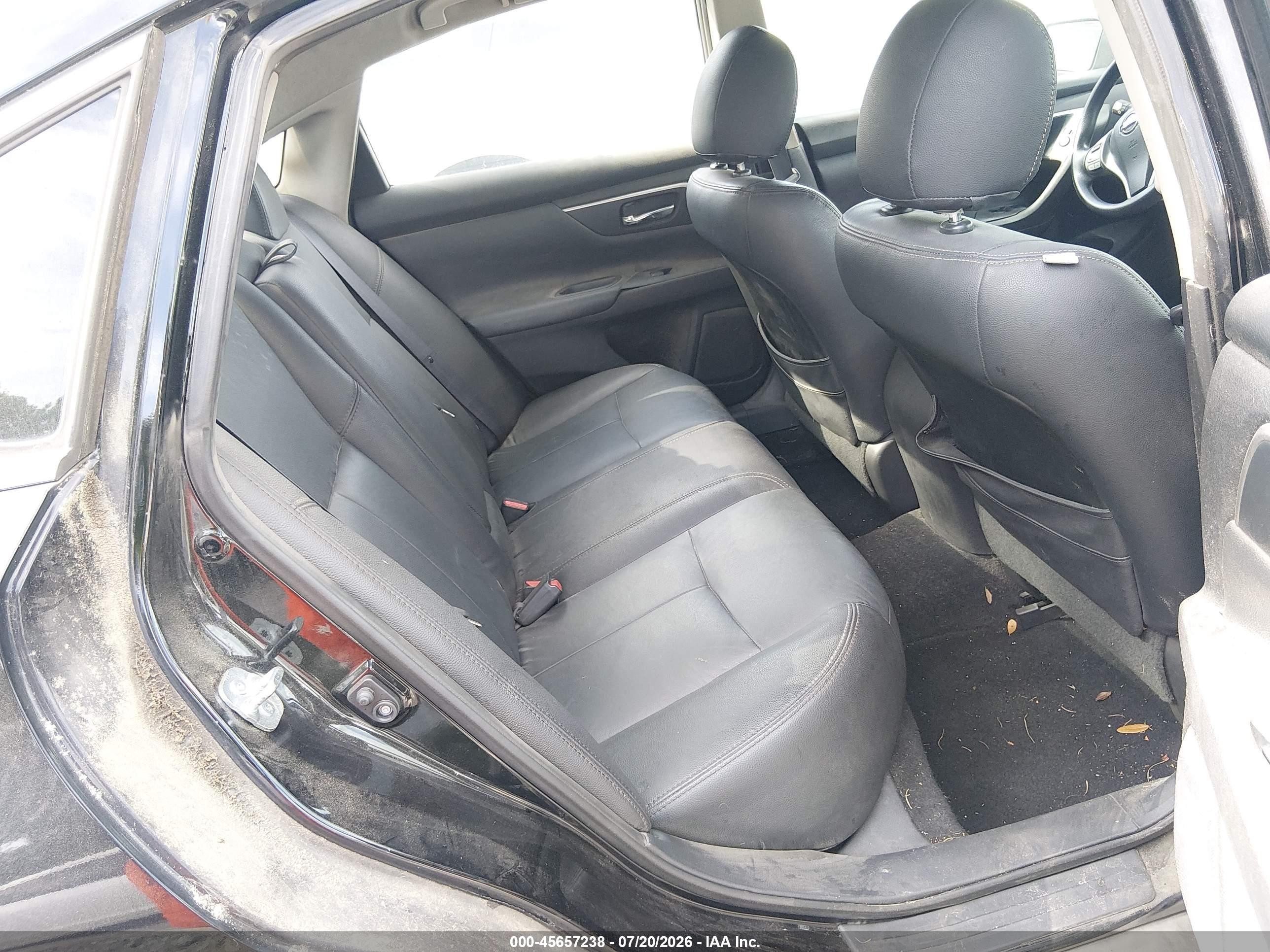 2015 Nissan Altima 2.5 S Black vin: 1N4AL3AP6FC105616