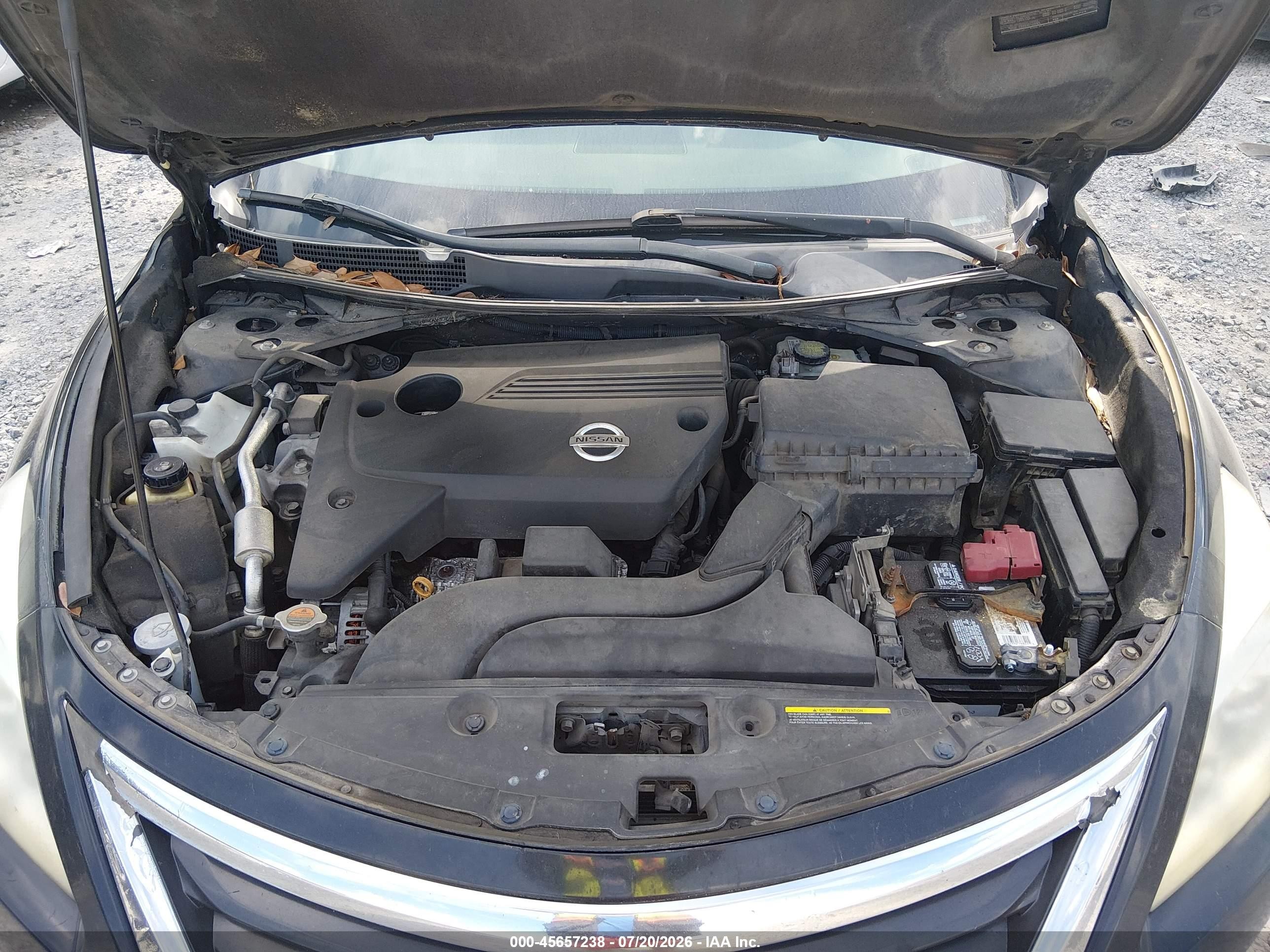 2015 Nissan Altima 2.5 S Black vin: 1N4AL3AP6FC105616