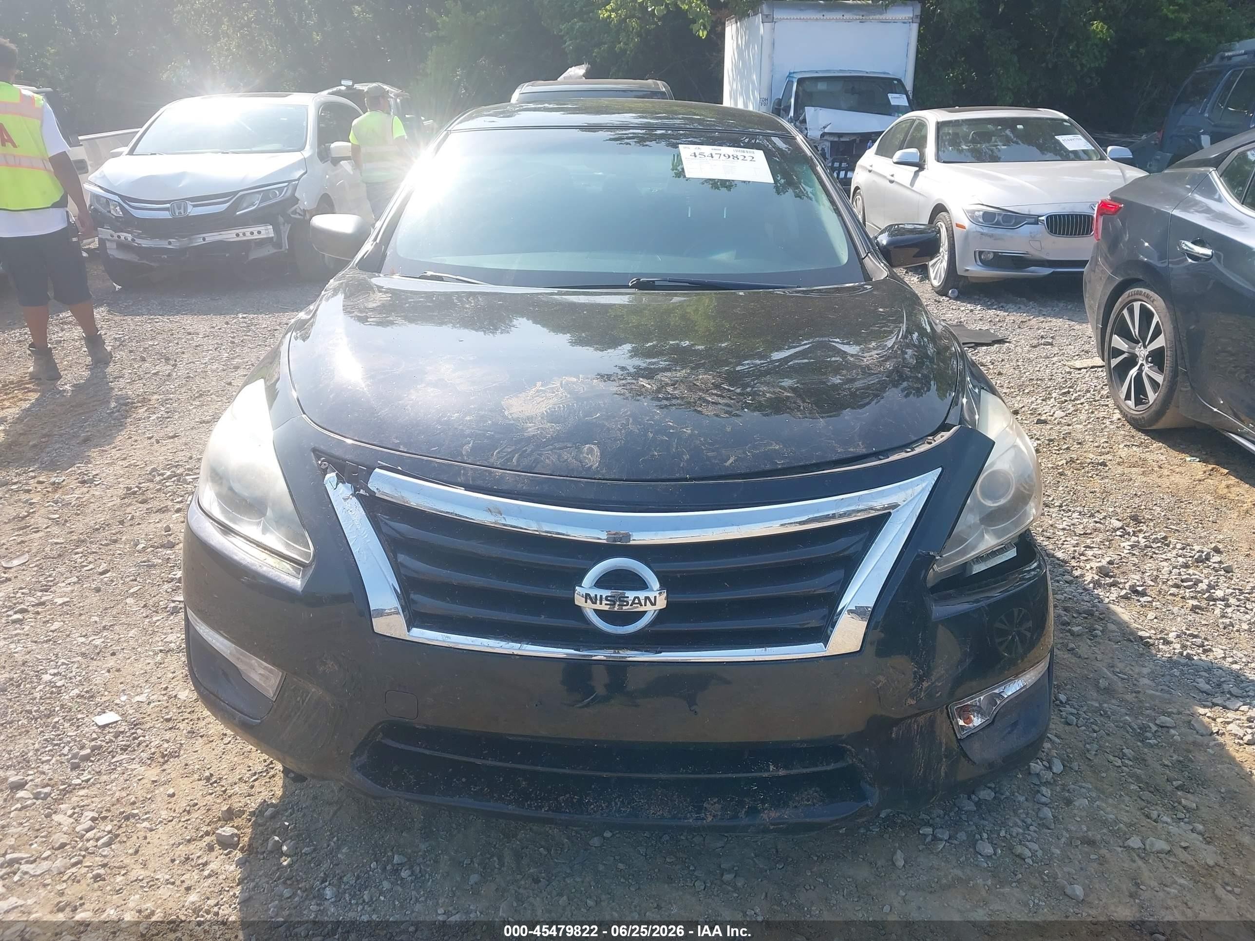 2015 Nissan Altima 2.5 S Black vin: 1N4AL3AP6FC106586