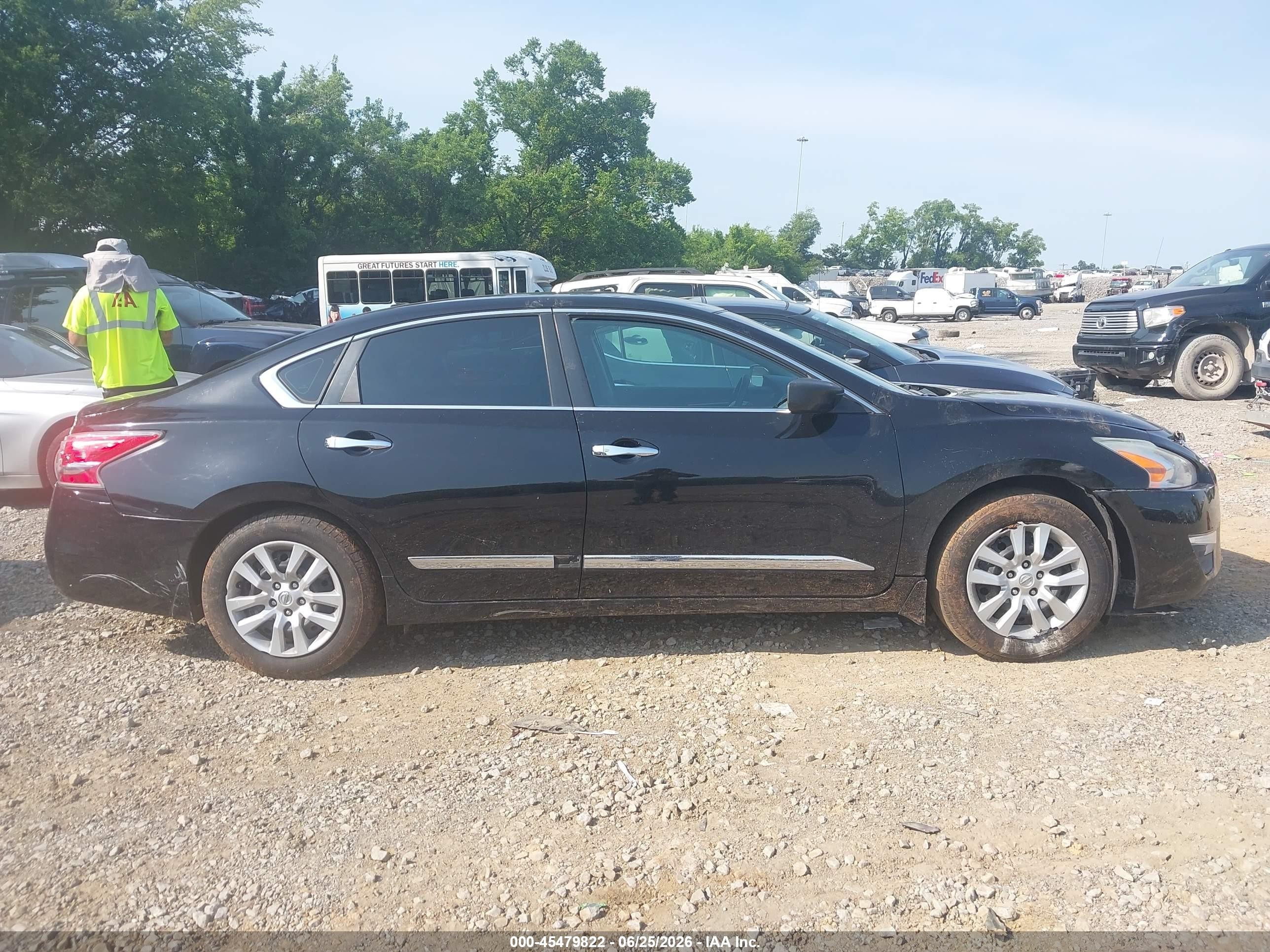 2015 Nissan Altima 2.5 S Black vin: 1N4AL3AP6FC106586