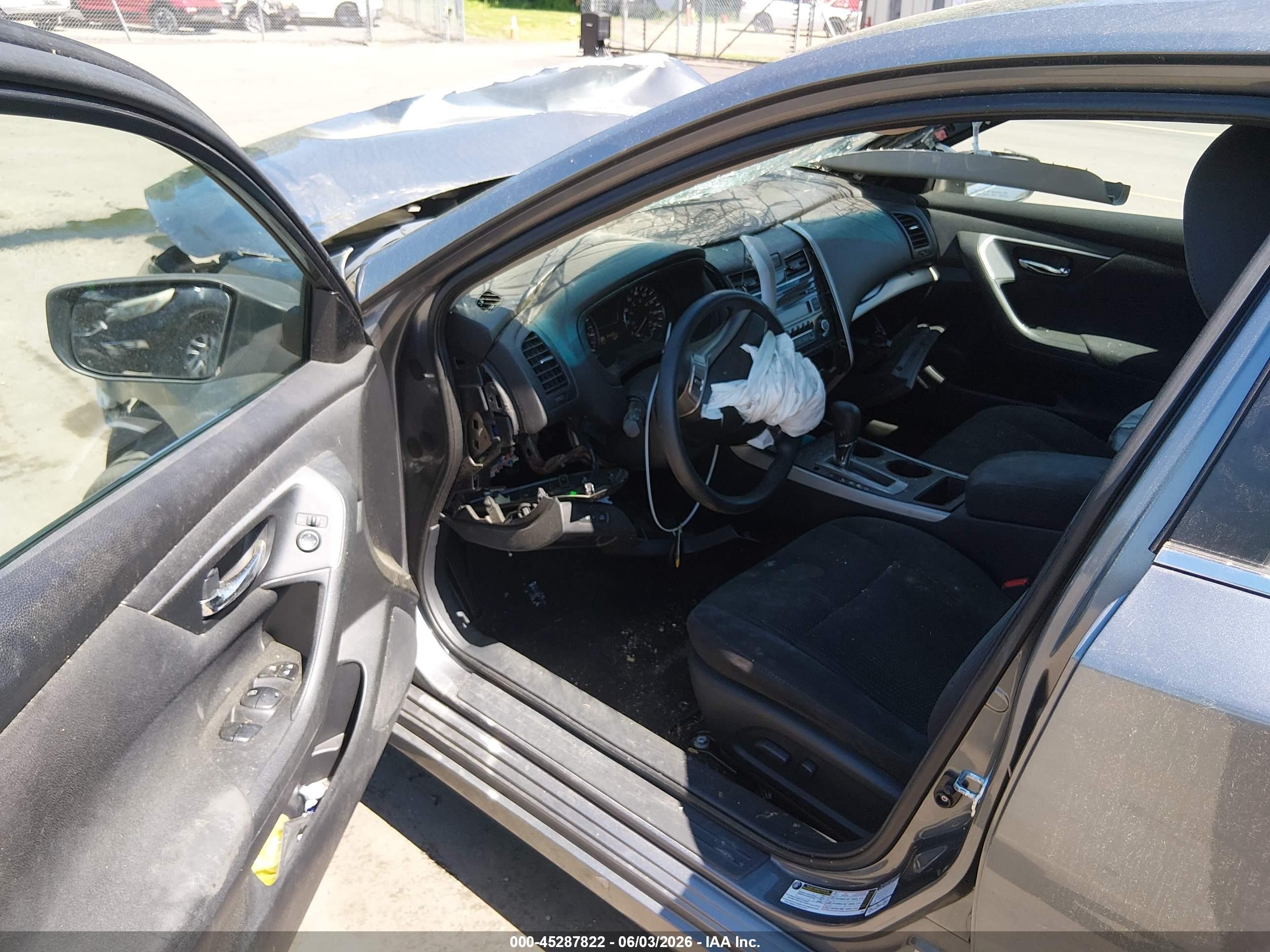 2015 Nissan Altima 2.5 S Gray vin: 1N4AL3AP6FC111061
