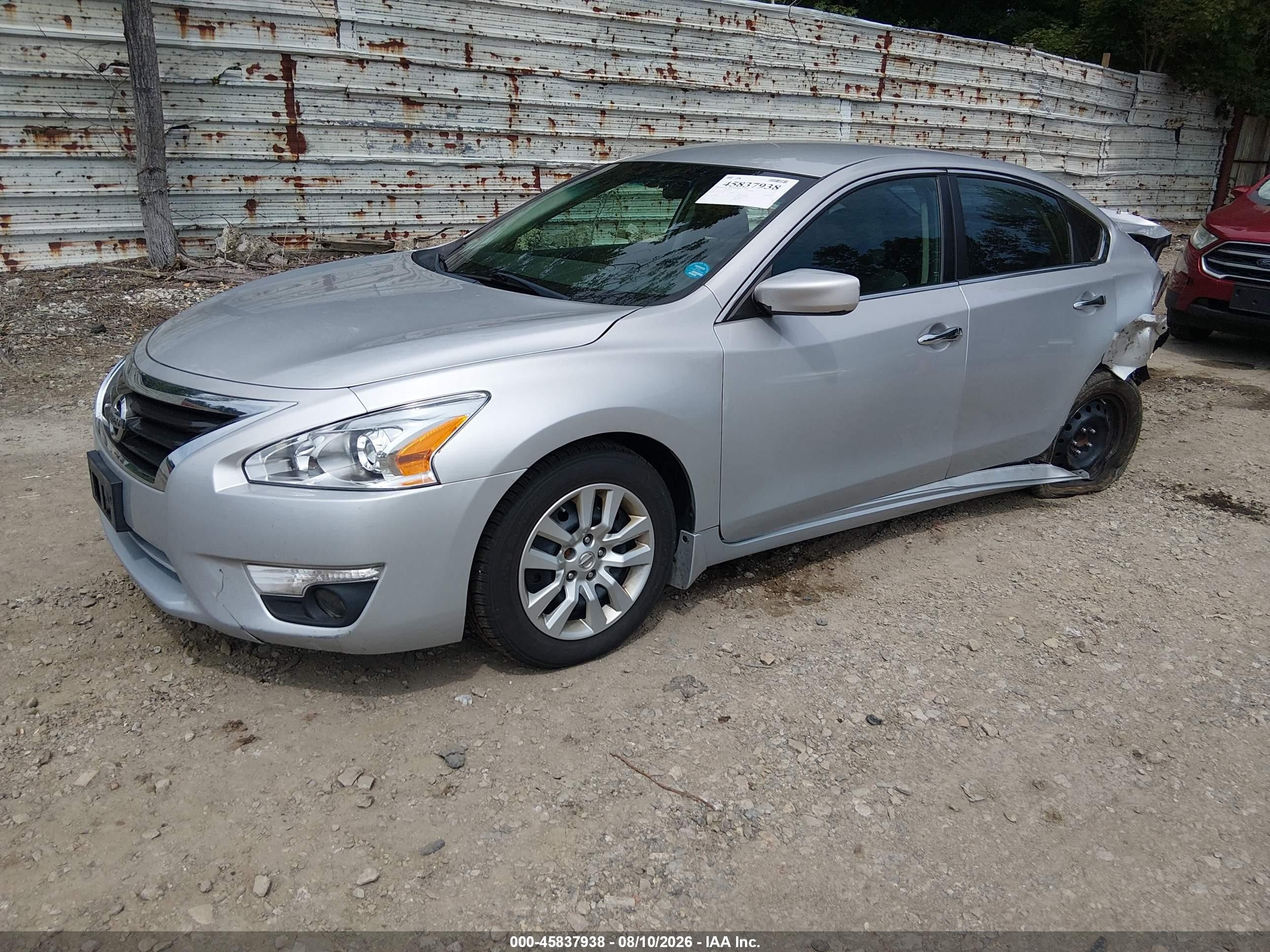 2015 Nissan Altima 2.5 S Silver vin: 1N4AL3AP6FC130337