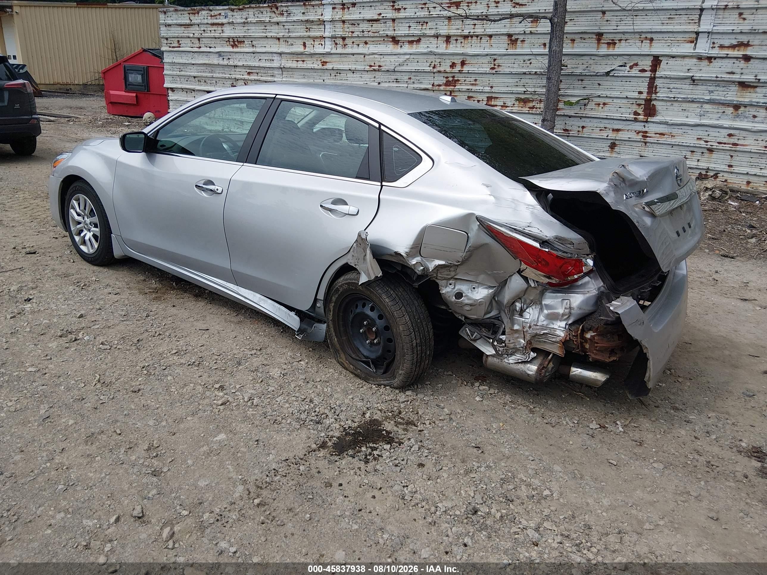 2015 Nissan Altima 2.5 S Silver vin: 1N4AL3AP6FC130337