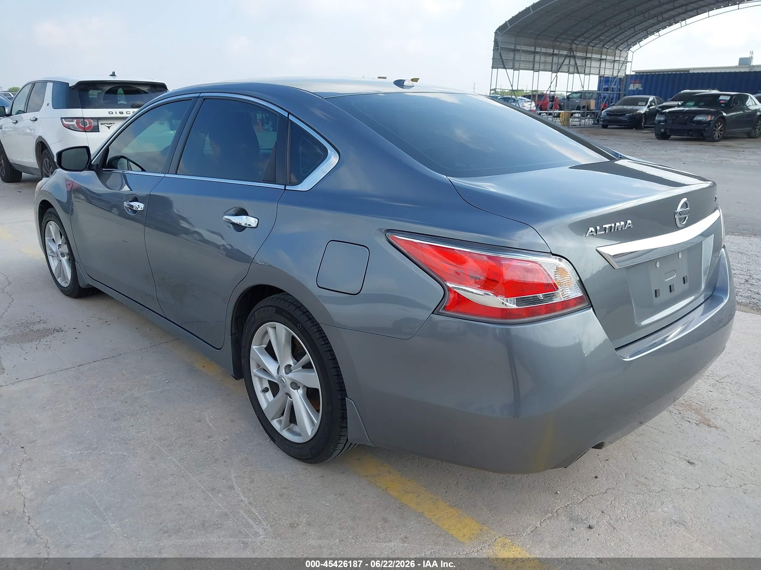 2015 Nissan Altima 2.5 Sl Gray vin: 1N4AL3AP6FC133691