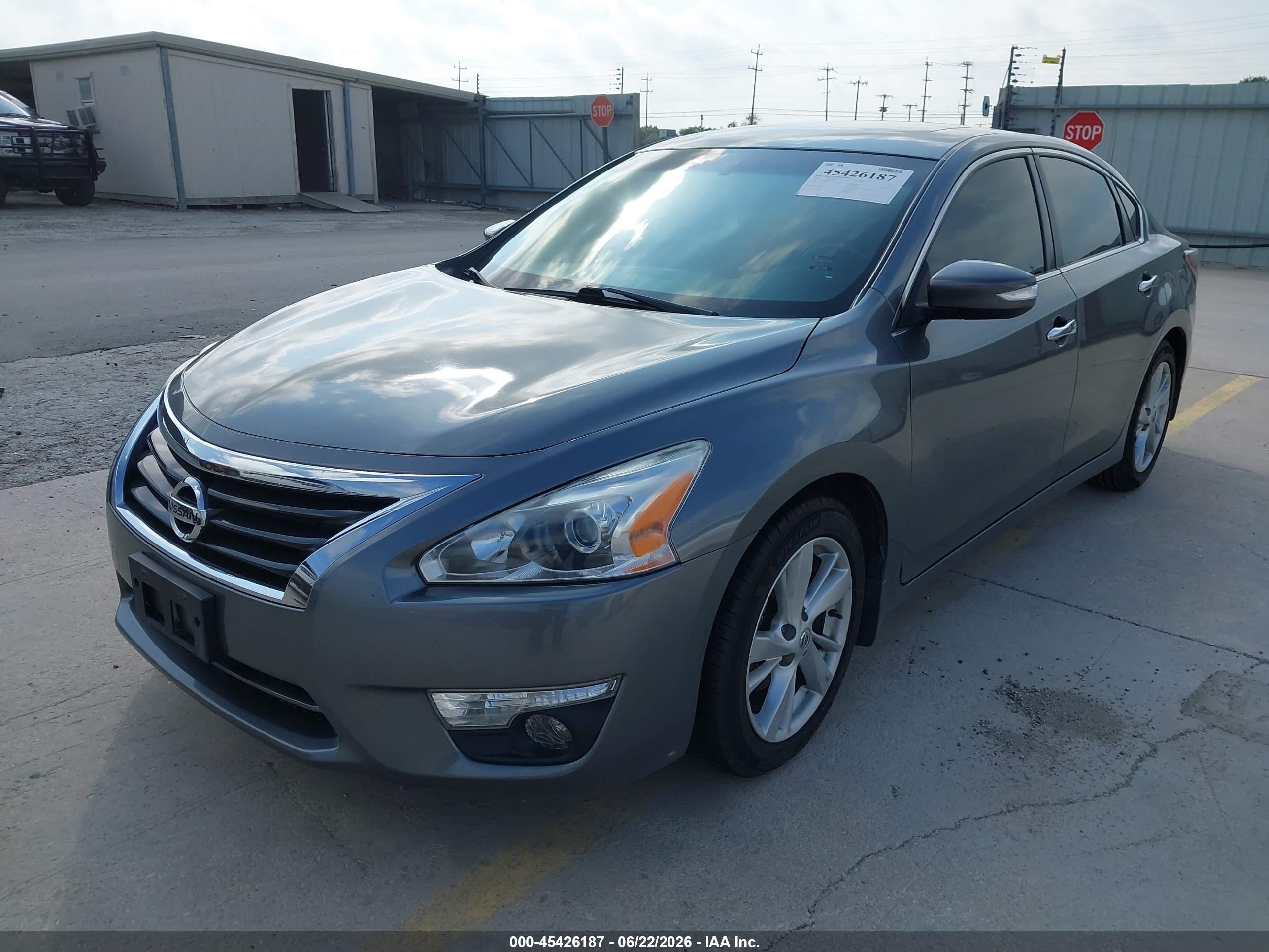 2015 Nissan Altima 2.5 Sl Gray vin: 1N4AL3AP6FC133691