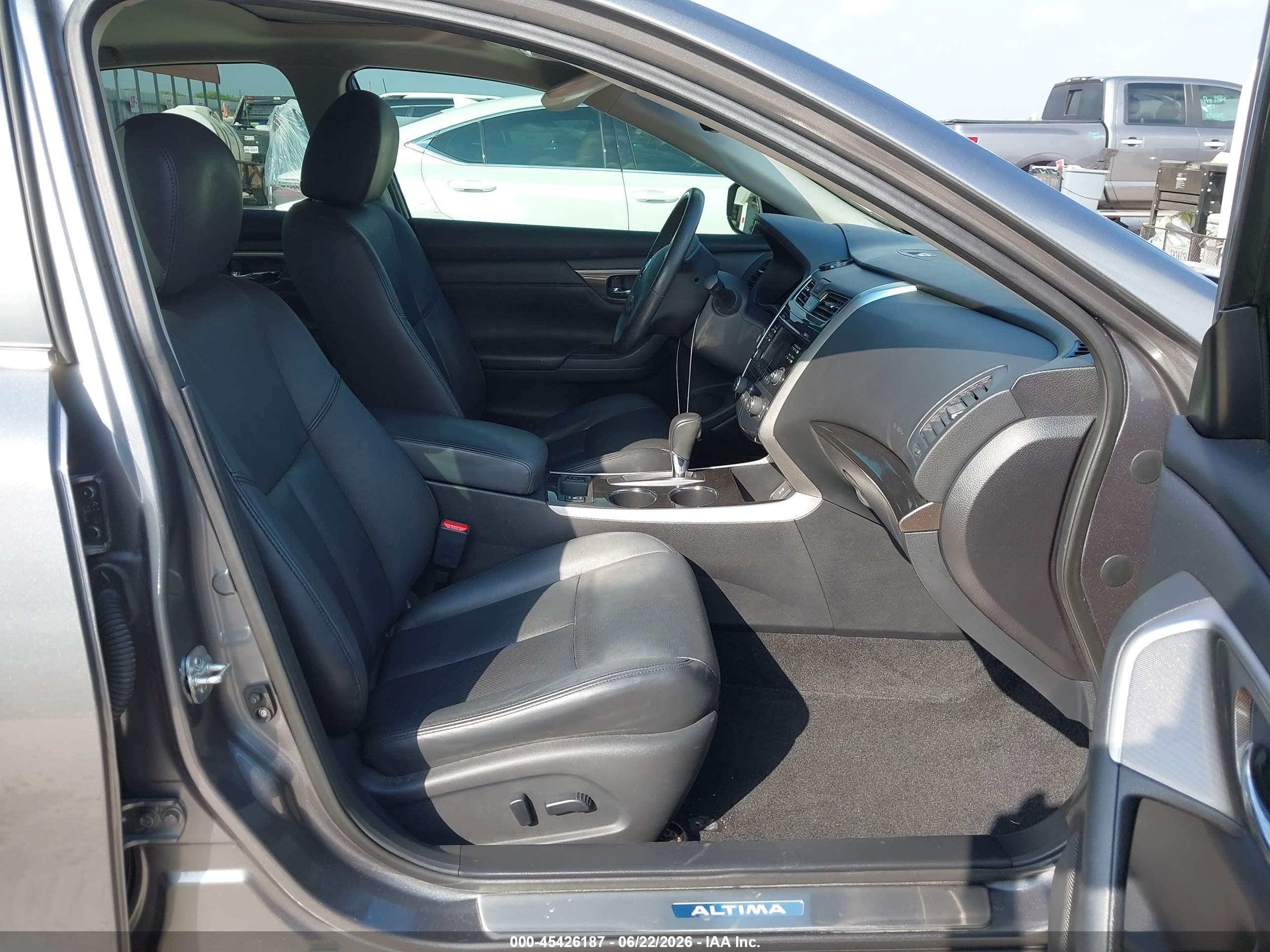 2015 Nissan Altima 2.5 Sl Gray vin: 1N4AL3AP6FC133691