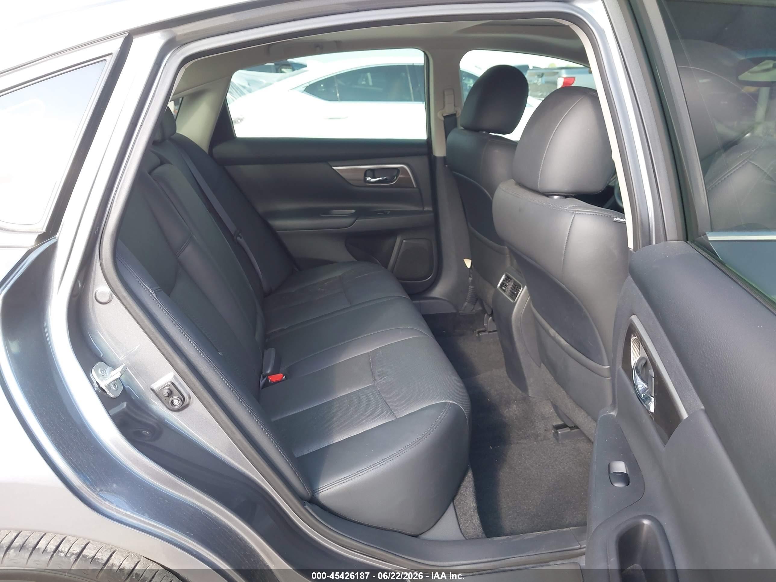 2015 Nissan Altima 2.5 Sl Gray vin: 1N4AL3AP6FC133691