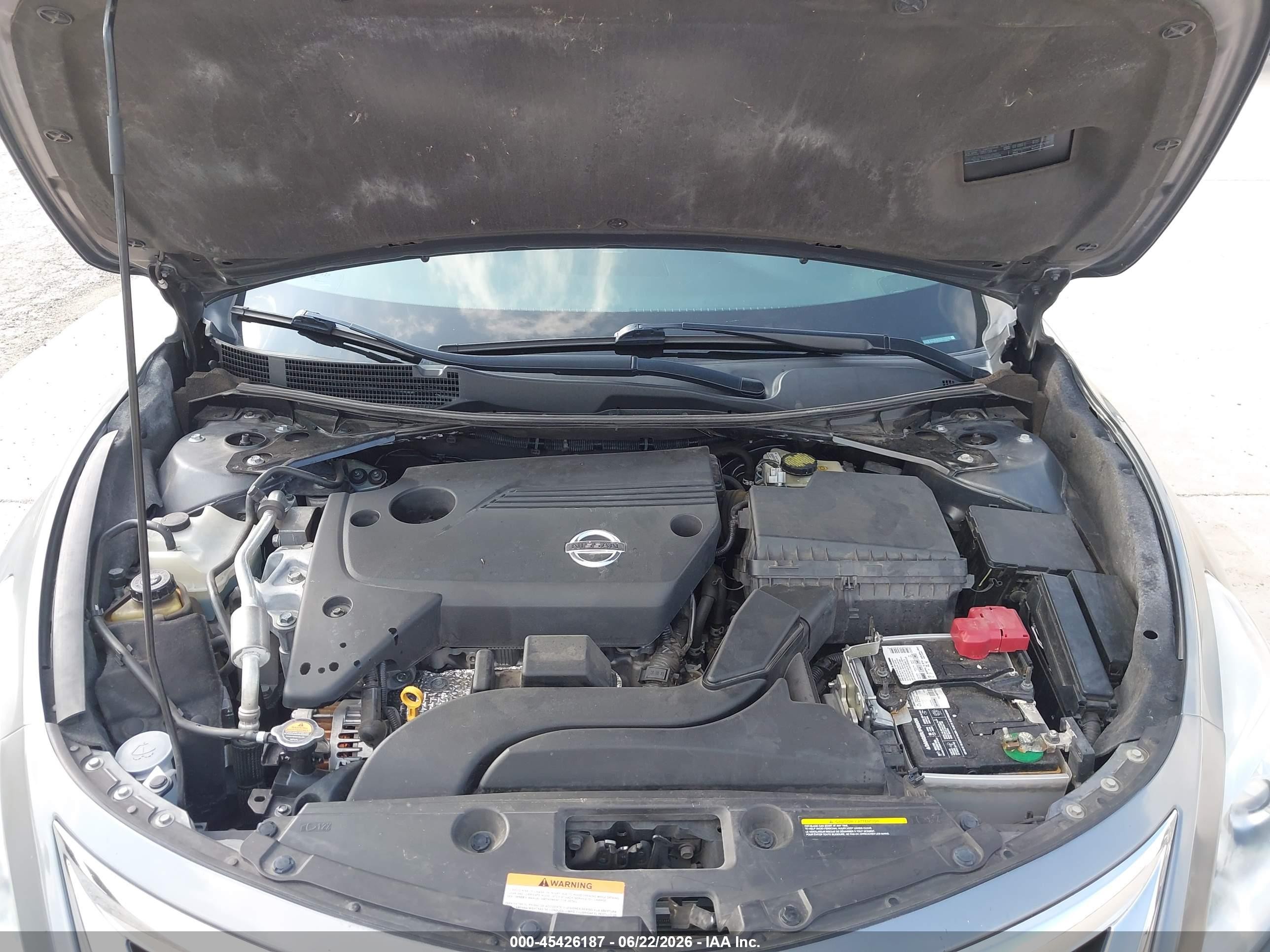 2015 Nissan Altima 2.5 Sl Gray vin: 1N4AL3AP6FC133691
