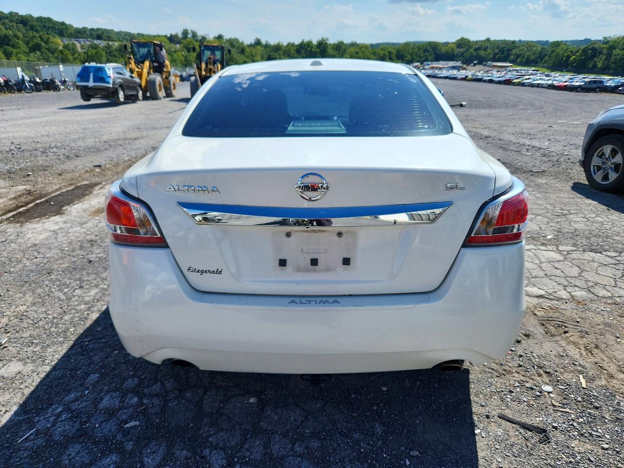 2015 Nissan Altima 2.5 Sl White vin: 1N4AL3AP6FC134100
