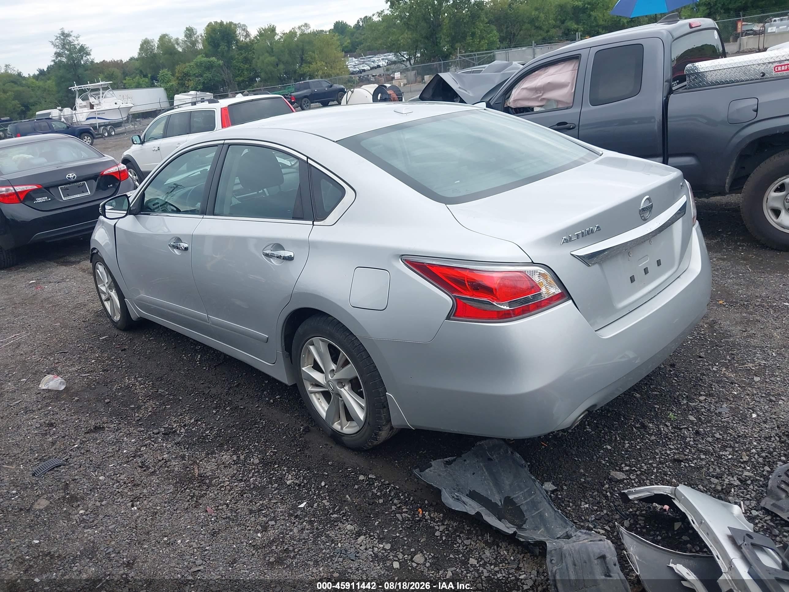 2015 Nissan Altima 2.5 Sl Silver vin: 1N4AL3AP6FC136414