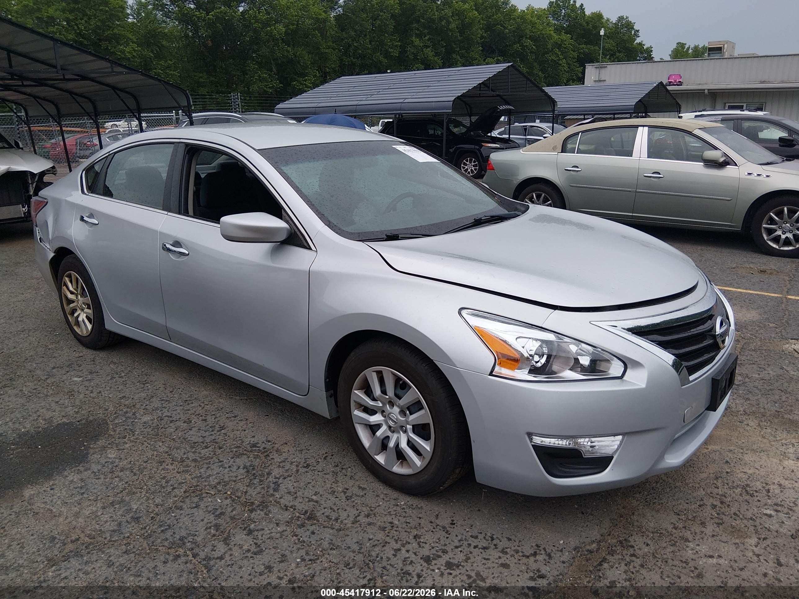 2015 Nissan Altima 2.5 S Silver vin: 1N4AL3AP6FC136431
