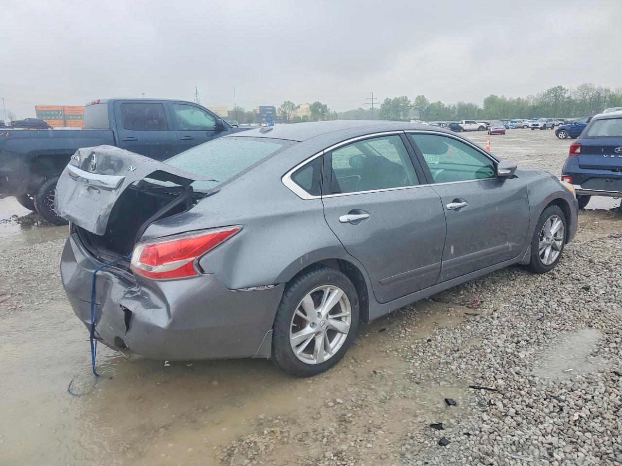 2015 Nissan Altima 2.5 Sv Gray vin: 1N4AL3AP6FC137174